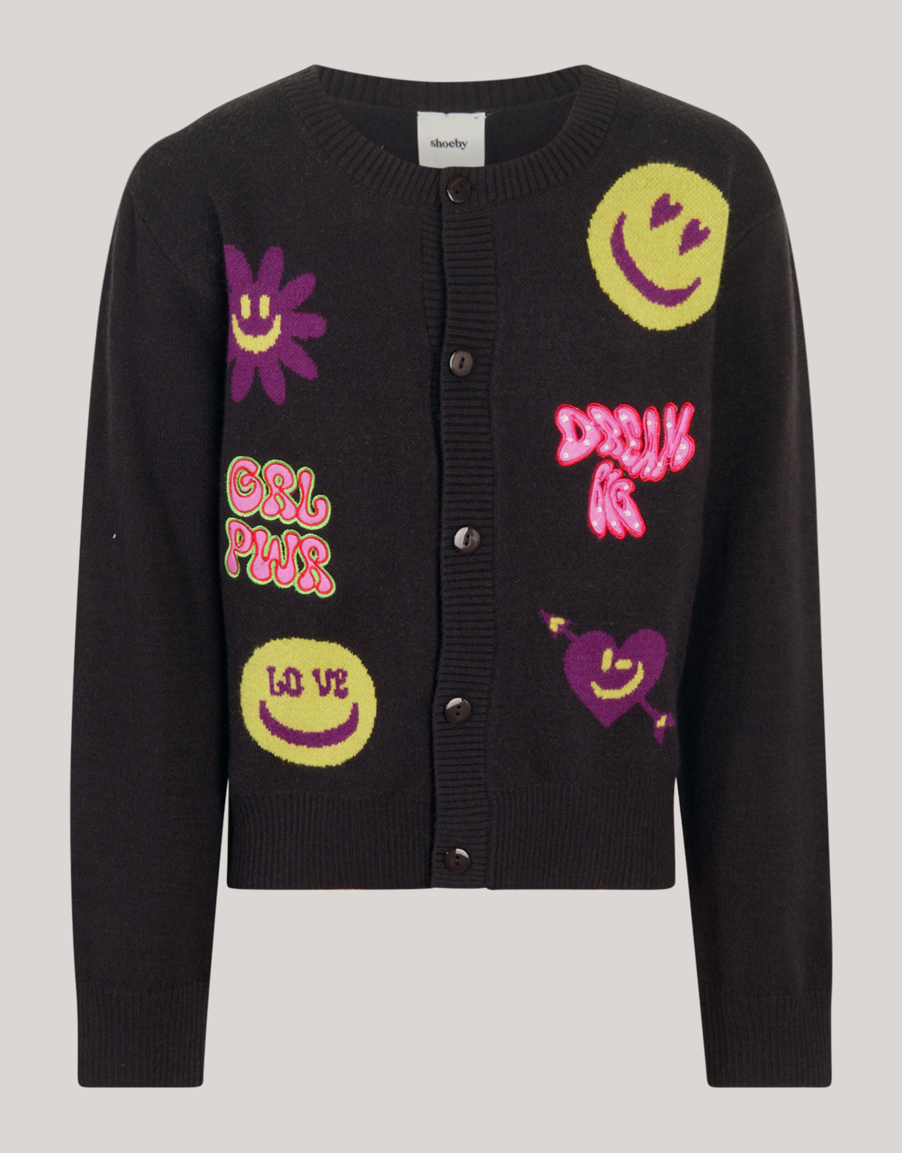 Printed Vest Donkergrijs SHOEBY GIRLS