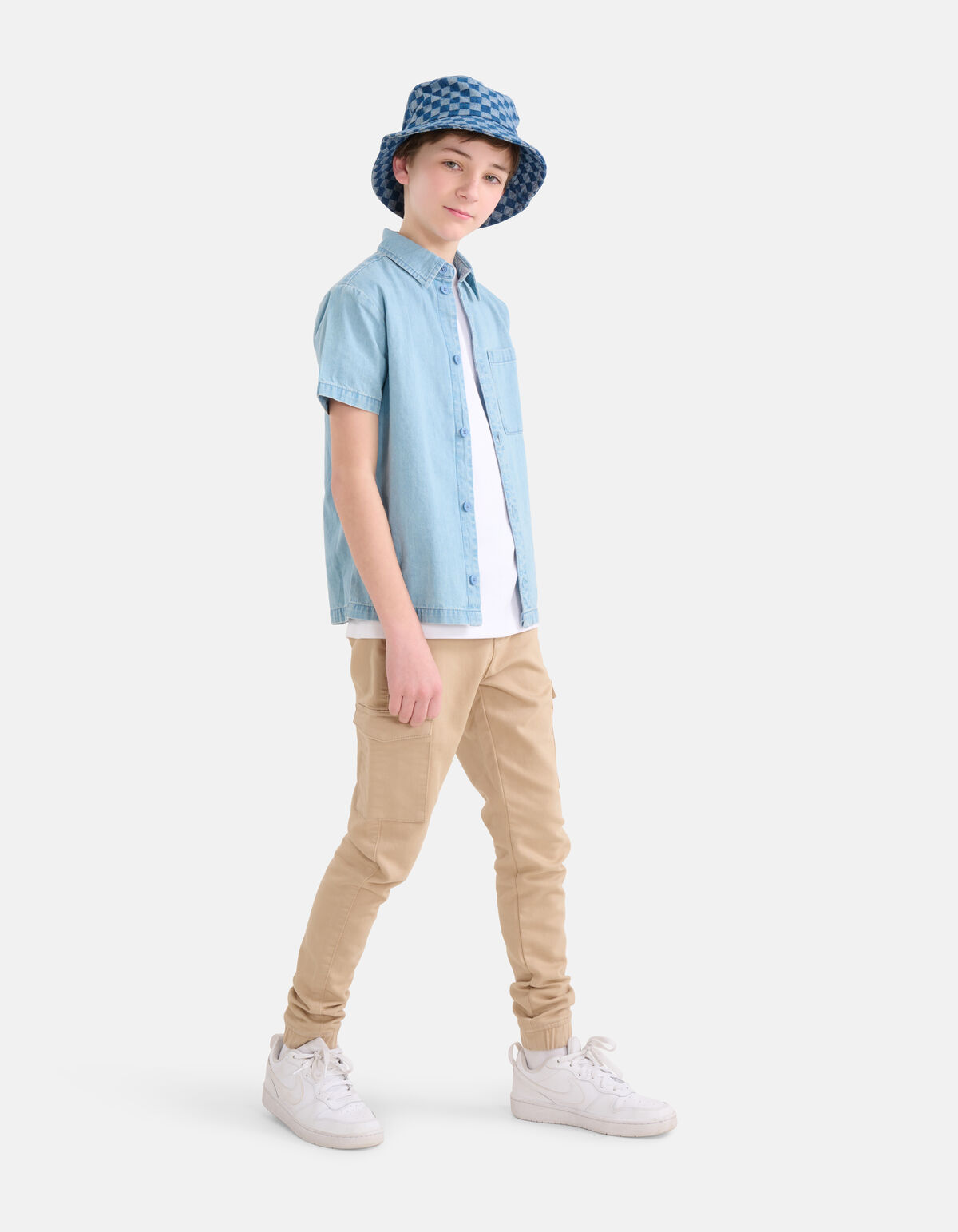 Denim Shirt Bleached SHOEBY BOYS