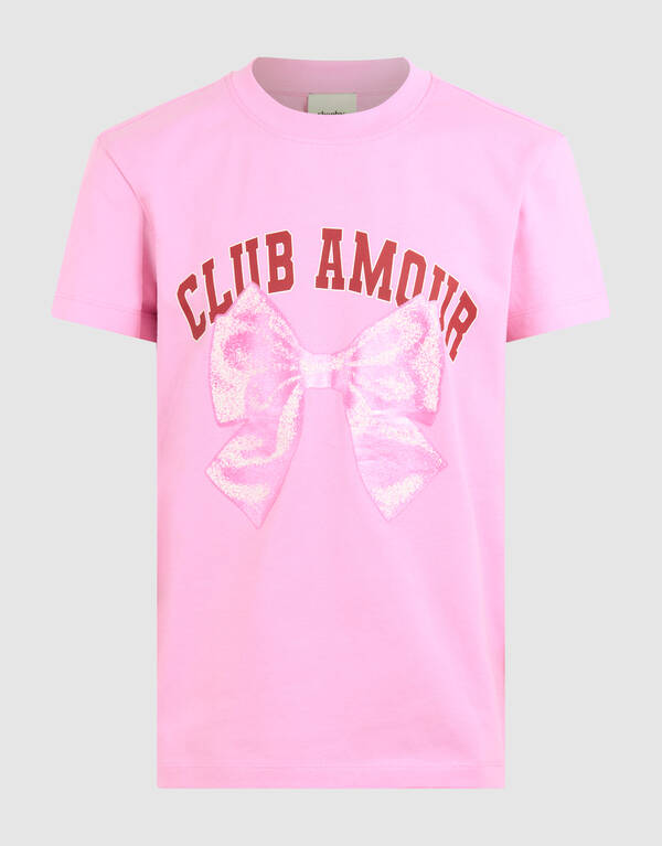 Club Amour T-shirt Roze SHOEBY GIRLS