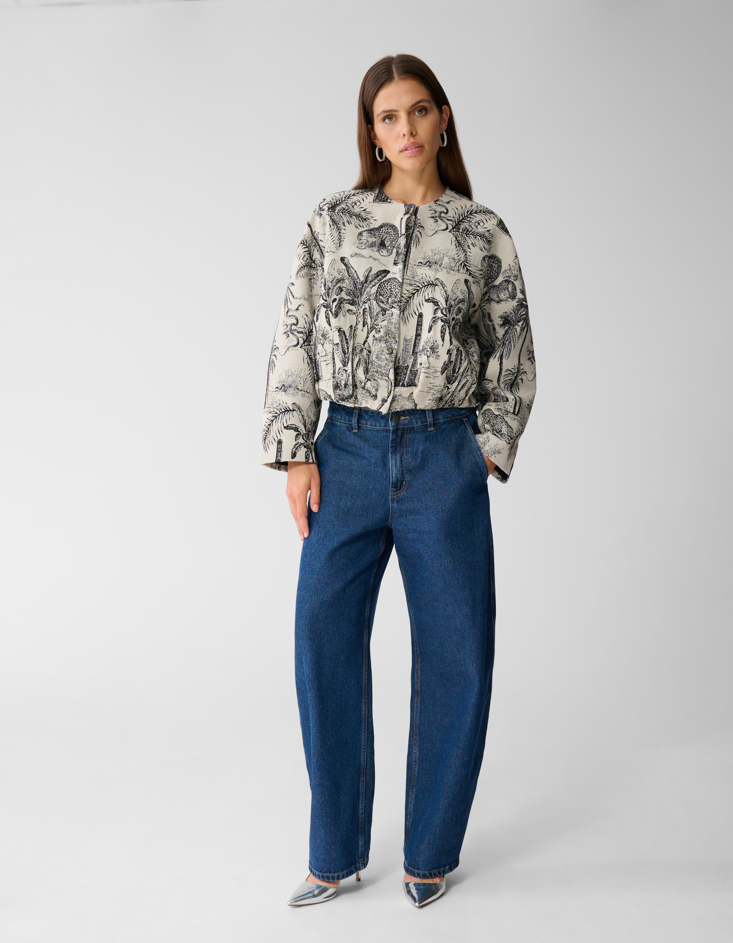 Jacquard Jack Zwart/Wit By Mieke SHOEBY WOMEN