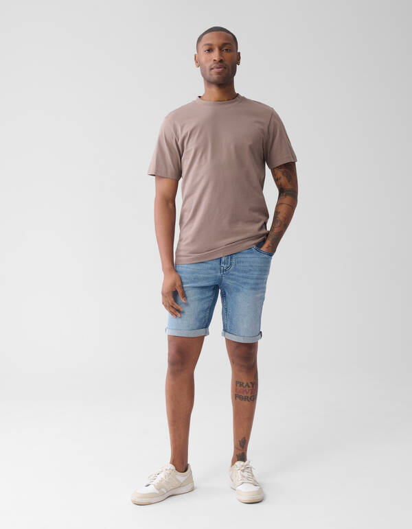 Denim Short Donkerblauw SHOEBY MEN