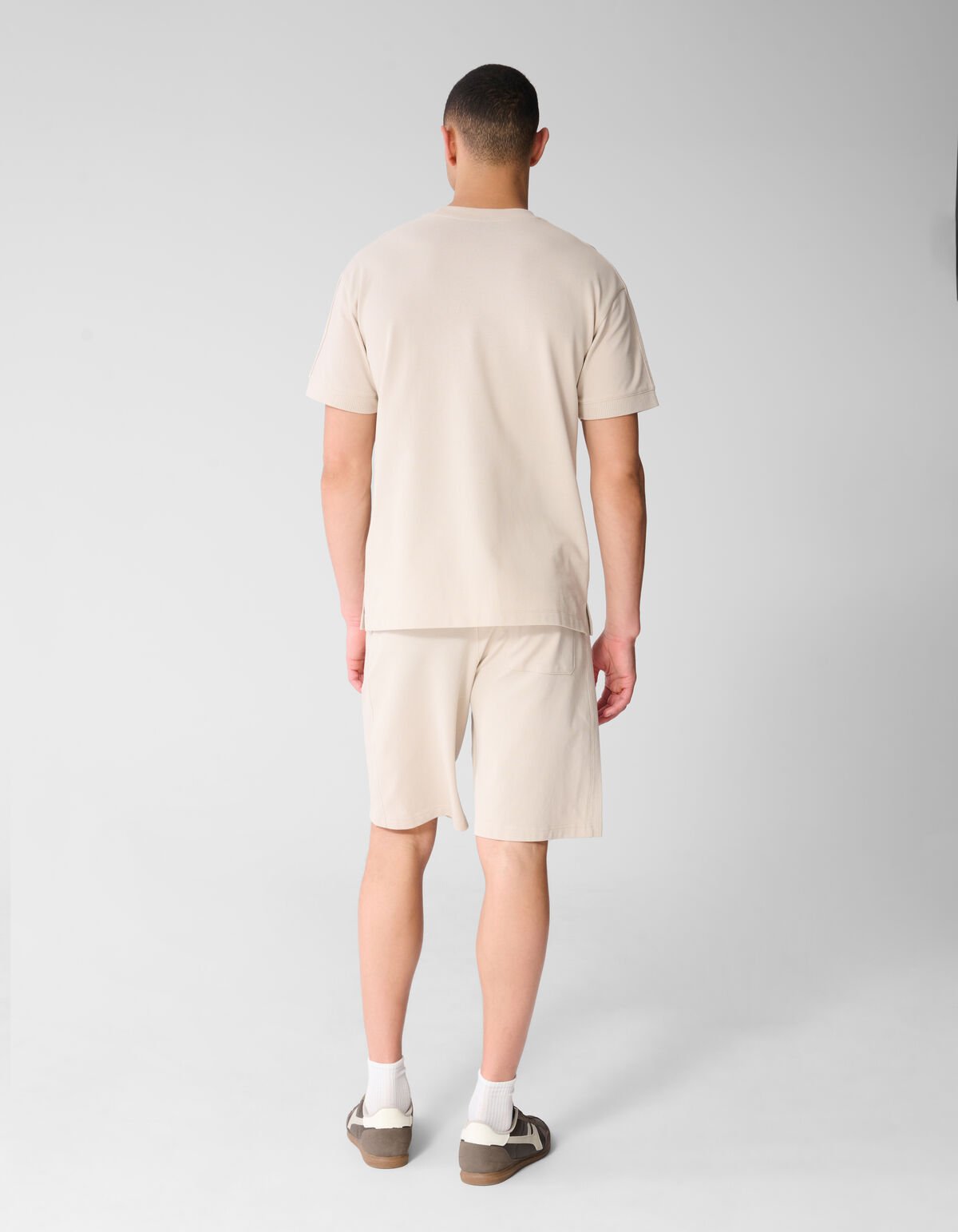 Mesh T-shirt Zand SHOEBY MEN