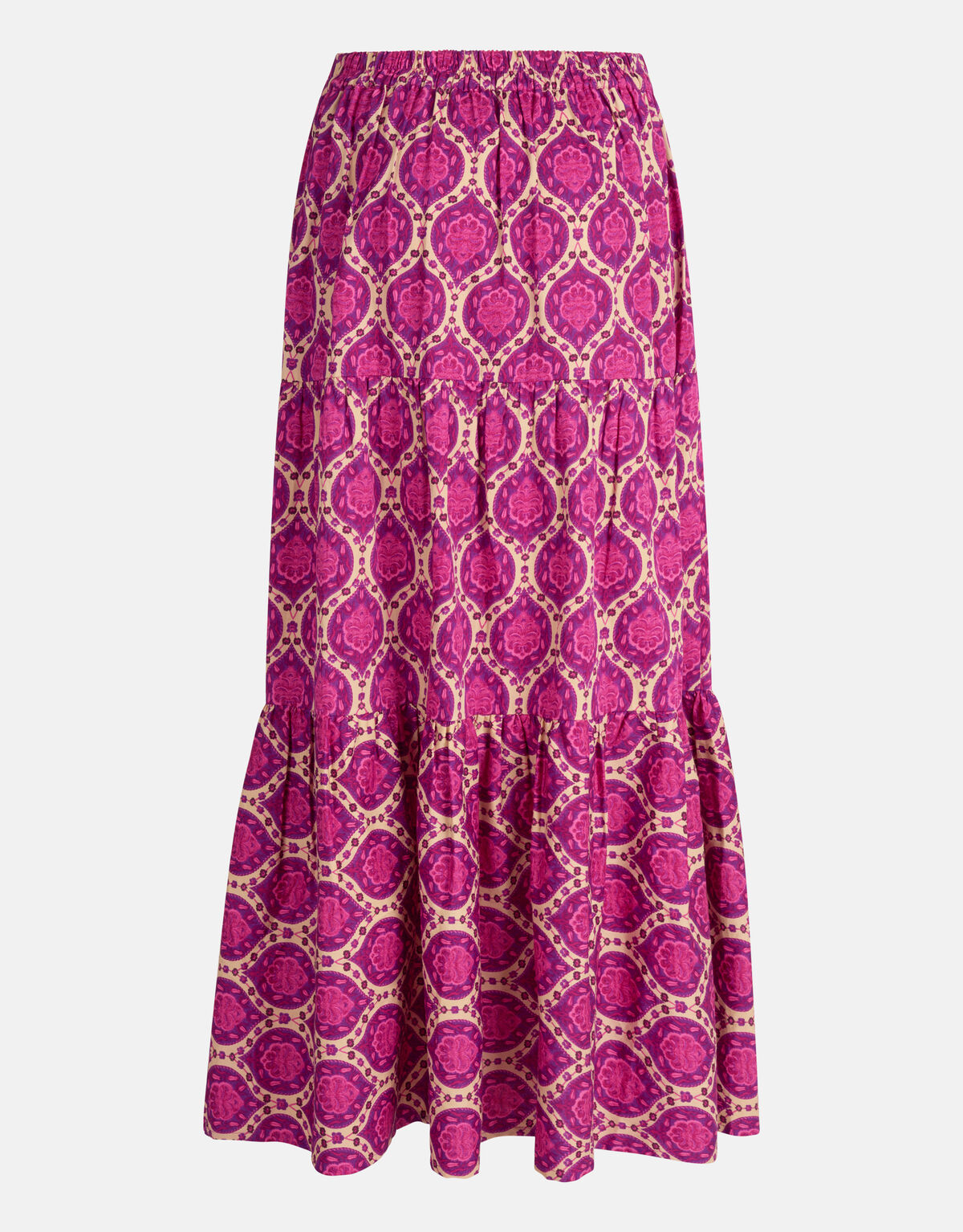 Grafische Maxi Rok Paars SHOEBY WOMEN