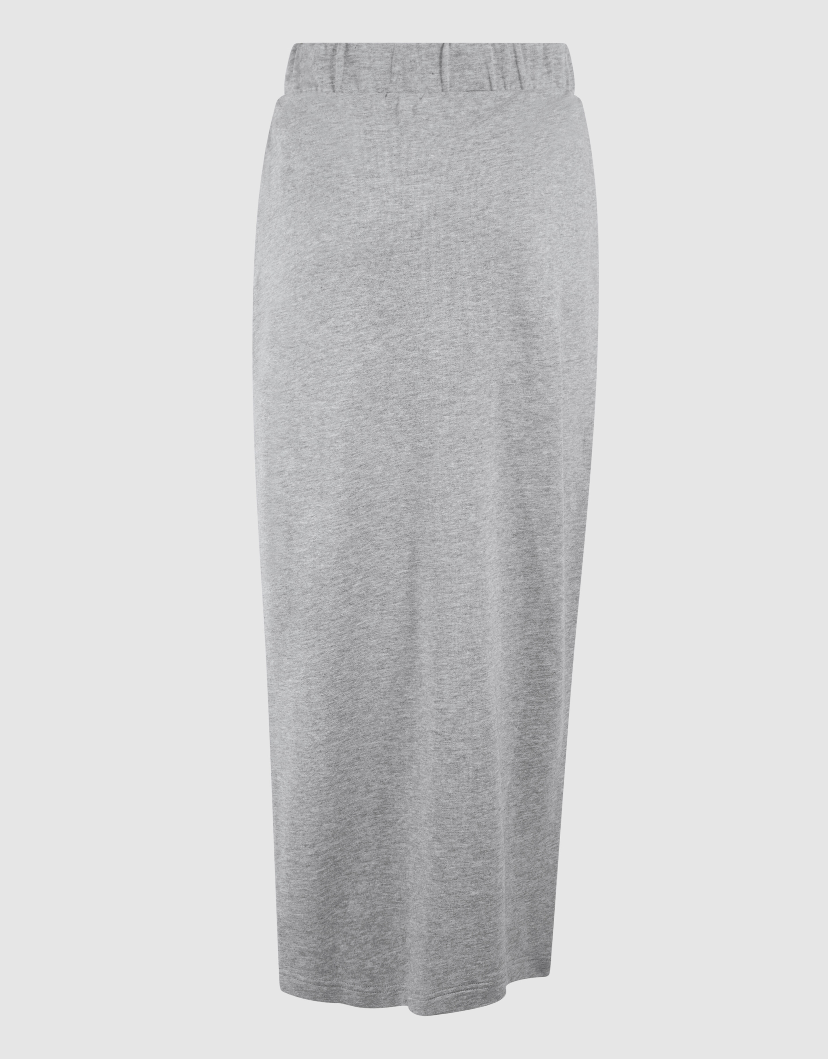 Maxi Sweat Rok Lichtgrijs SHOEBY WOMEN