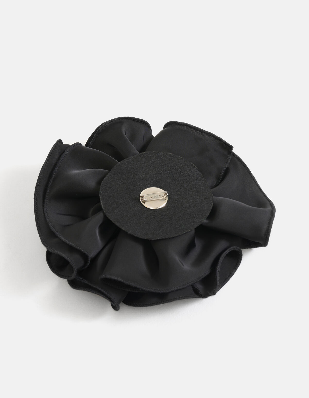 Bloemen Broche Zwart By Lonneke SHOEBY ACCESSOIRES