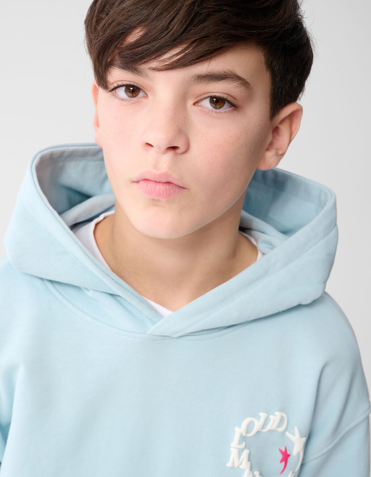 Cloud Artwork Hoodie Lichtblauw SHOEBY BOYS