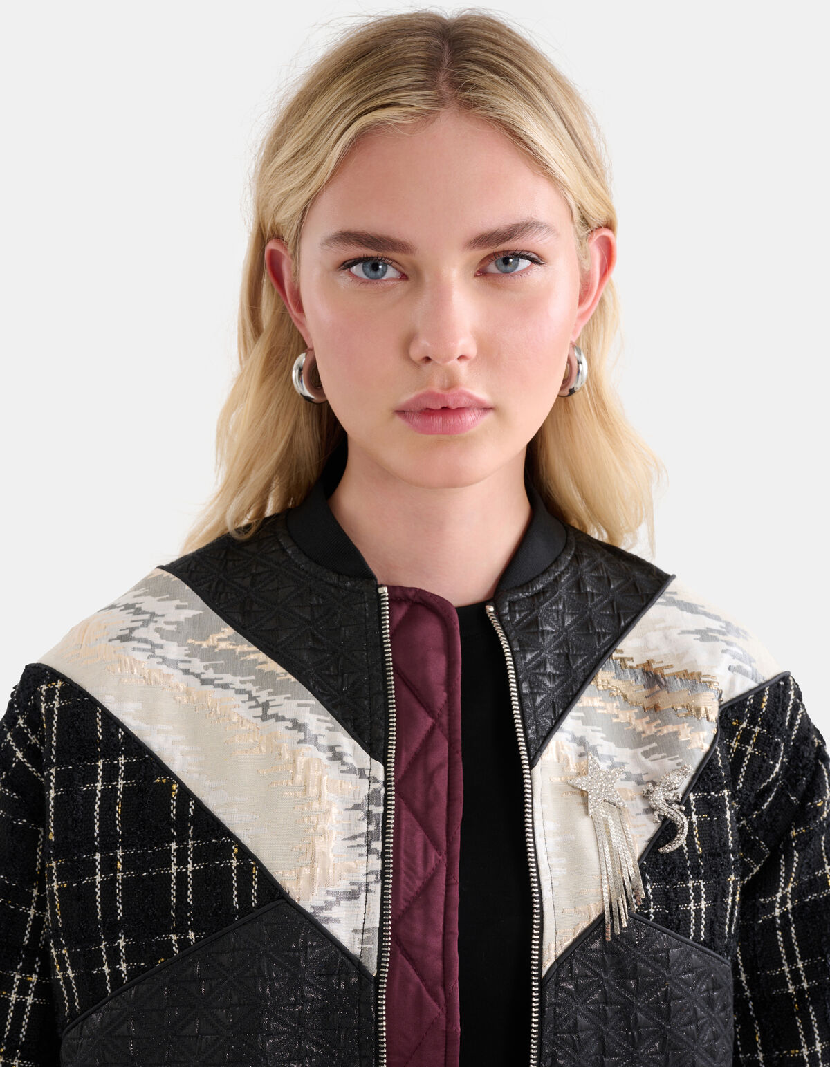 Mini Croco Broche Zilver SHOEBY ACCESSOIRES