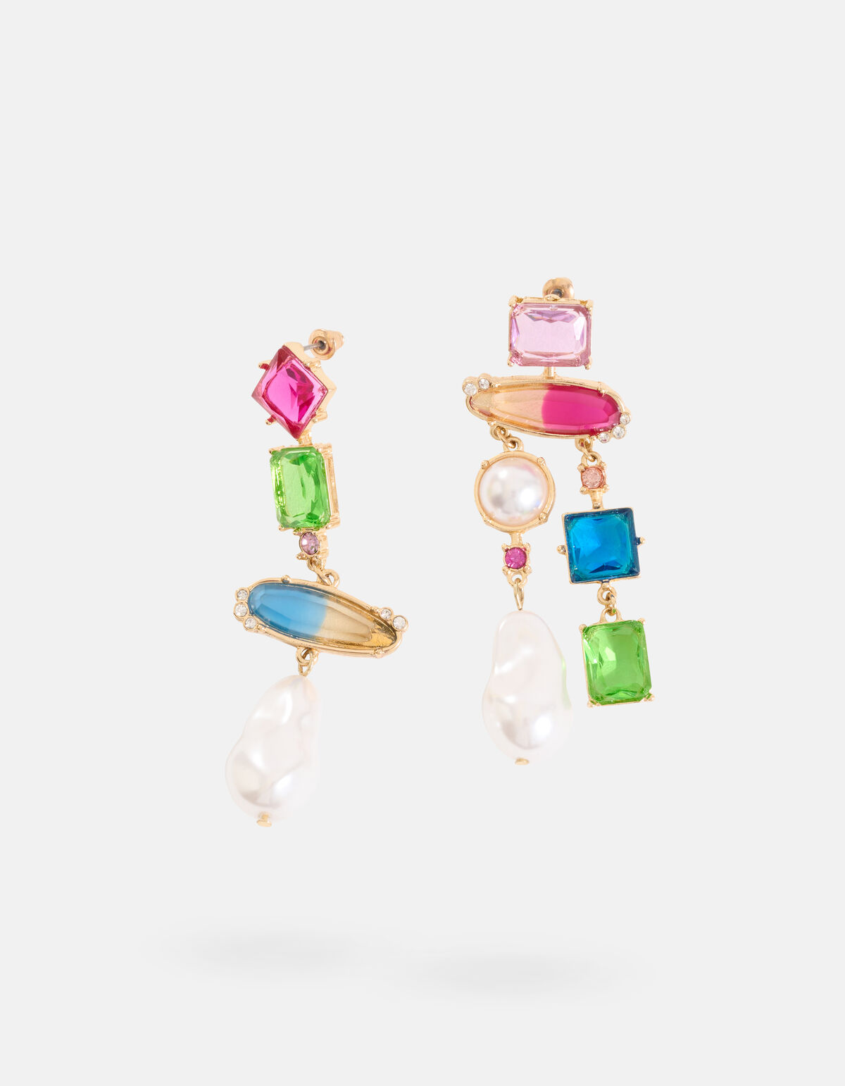 Different Oorbellen Paars SHOEBY ACCESSOIRES