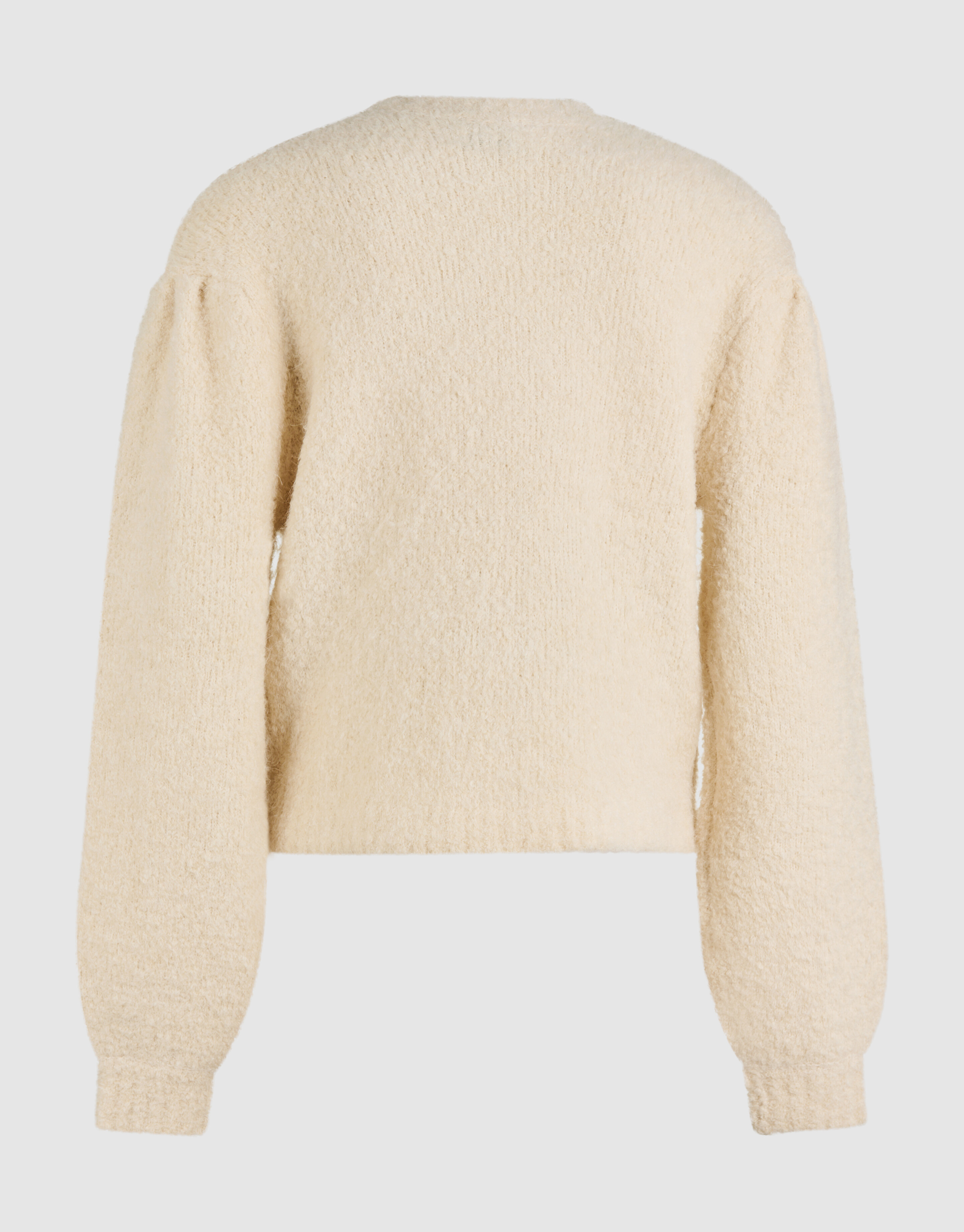 Teddy Knit Vest Gebroken Wit SHOEBY WOMEN