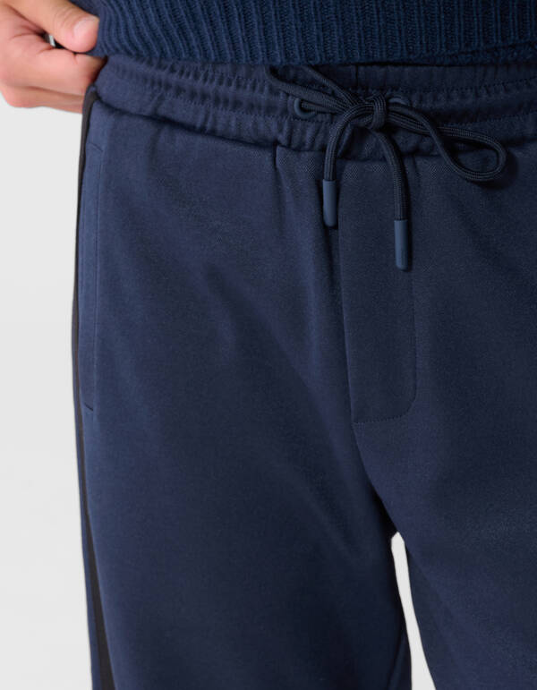Tracksuit Wide Leg Fit Broek Donkerblauw SHOEBY BOYS