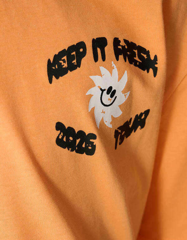 Fresh Tour Artwork T-shirt Oranje SHOEBY BOYS