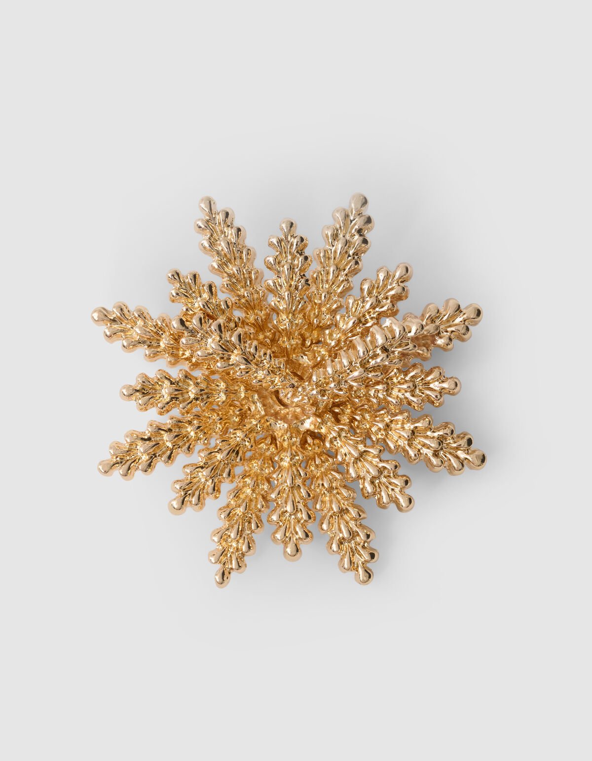 Palm Flower Broche Goud SHOEBY ACCESSOIRES