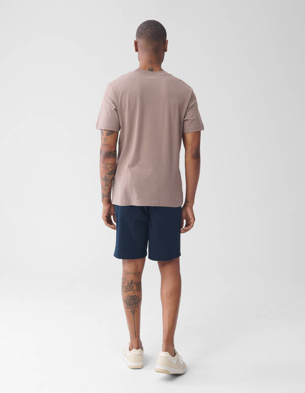 Linnen Short Donkerblauw SHOEBY MEN