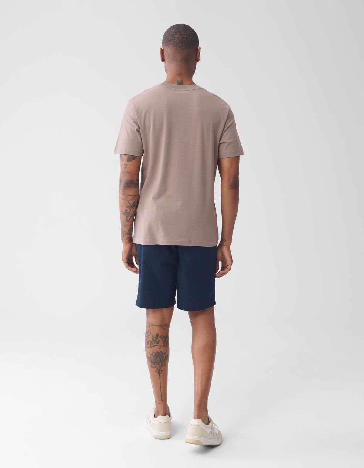 Linnen Short Donkerblauw SHOEBY MEN