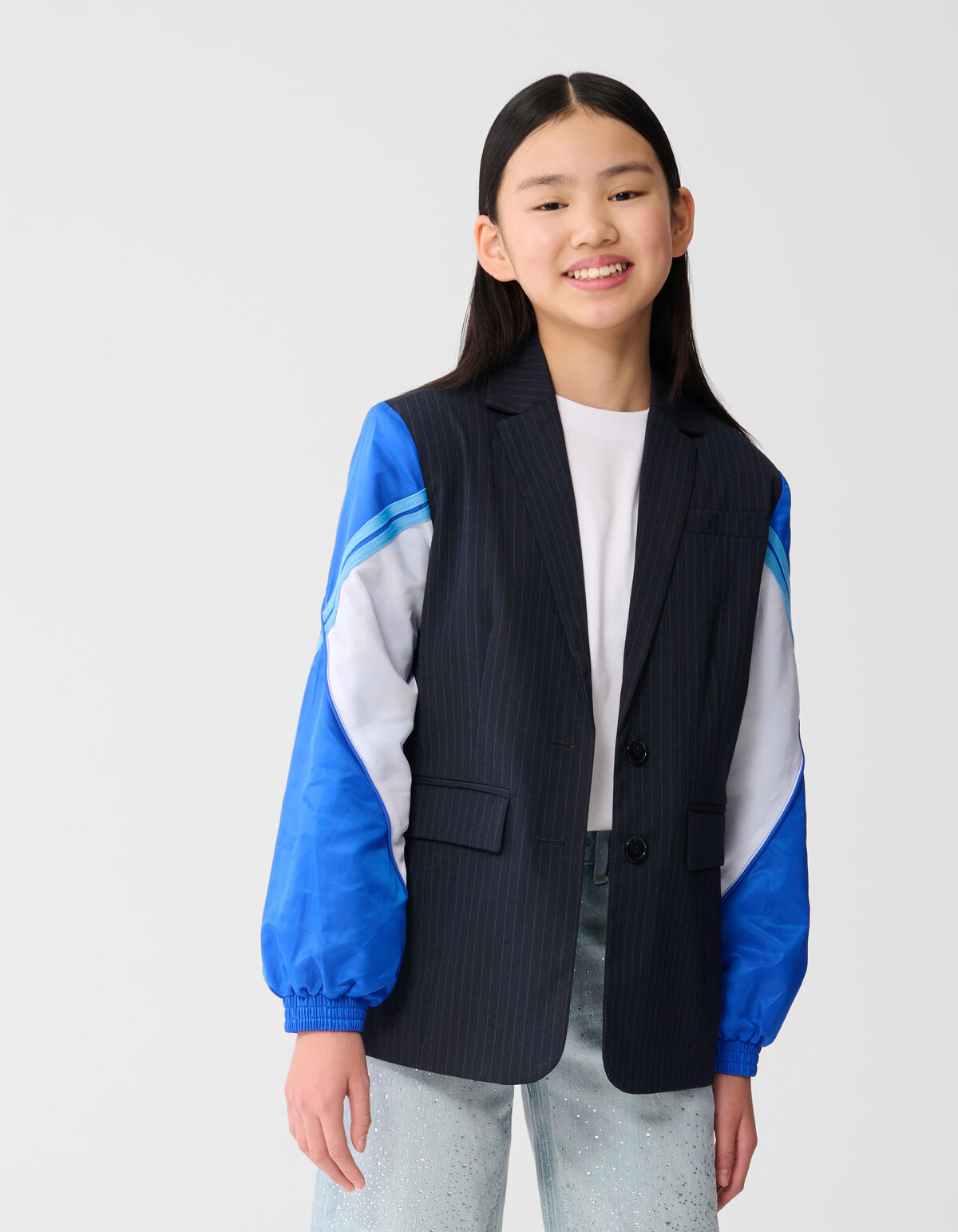 Sporty Blazer Blauw SHOEBY GIRLS