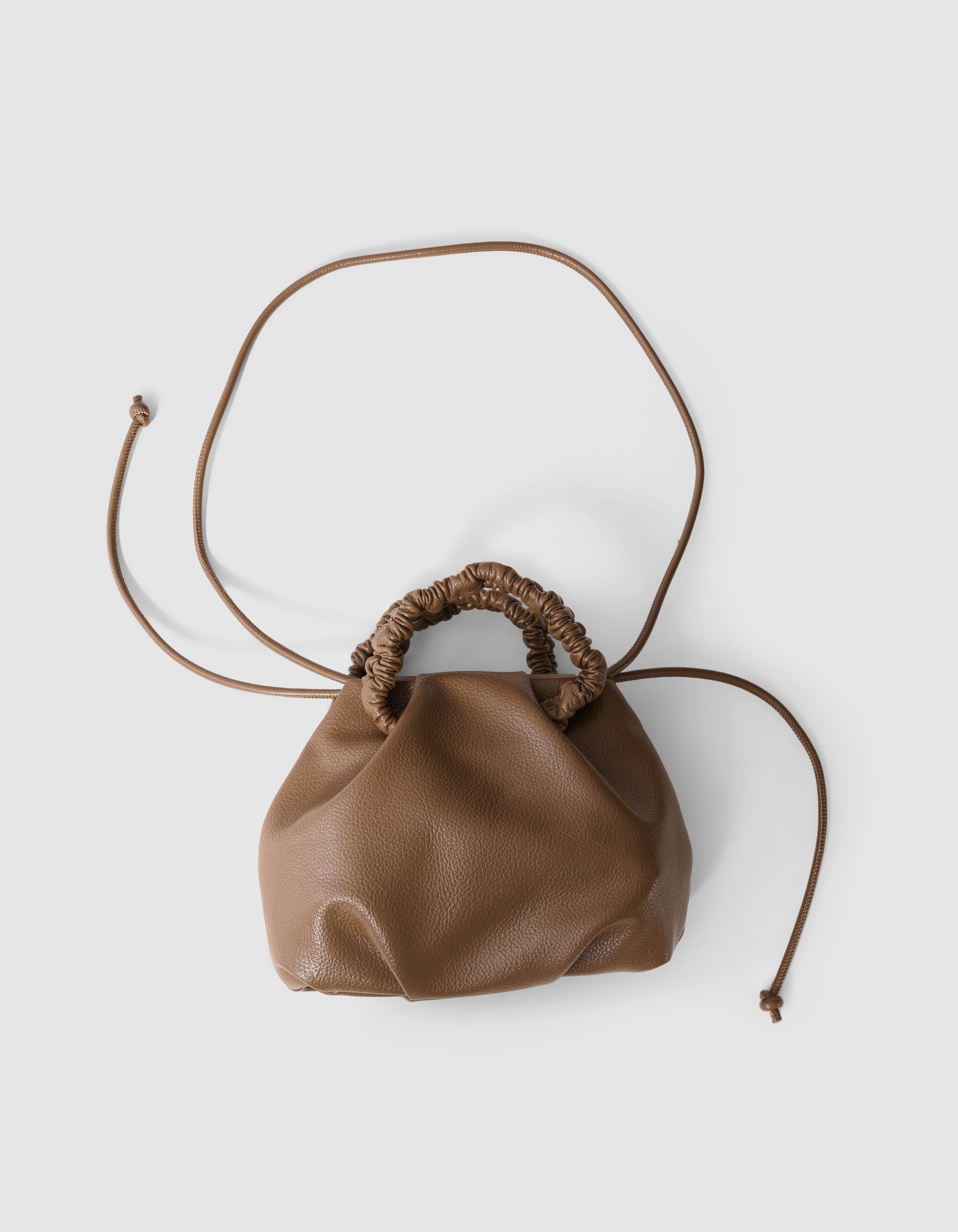 Small Crinkle Tas Lichtbruin SHOEBY ACCESSOIRES