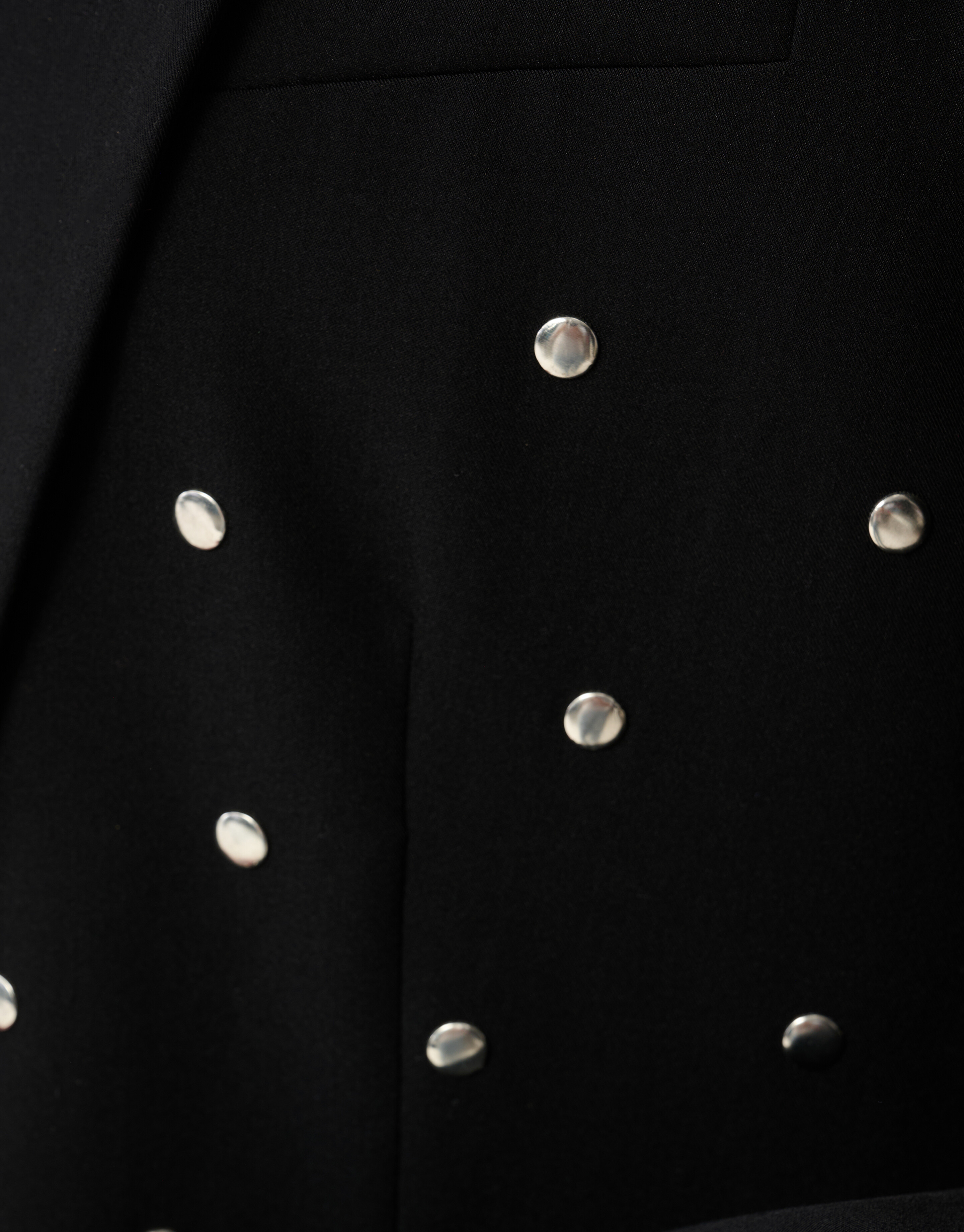 Oversized Studs Blazer Zwart SHOEBY WOMEN