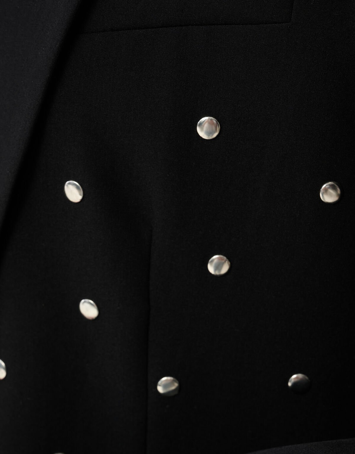 Oversized Studs Blazer Zwart SHOEBY WOMEN