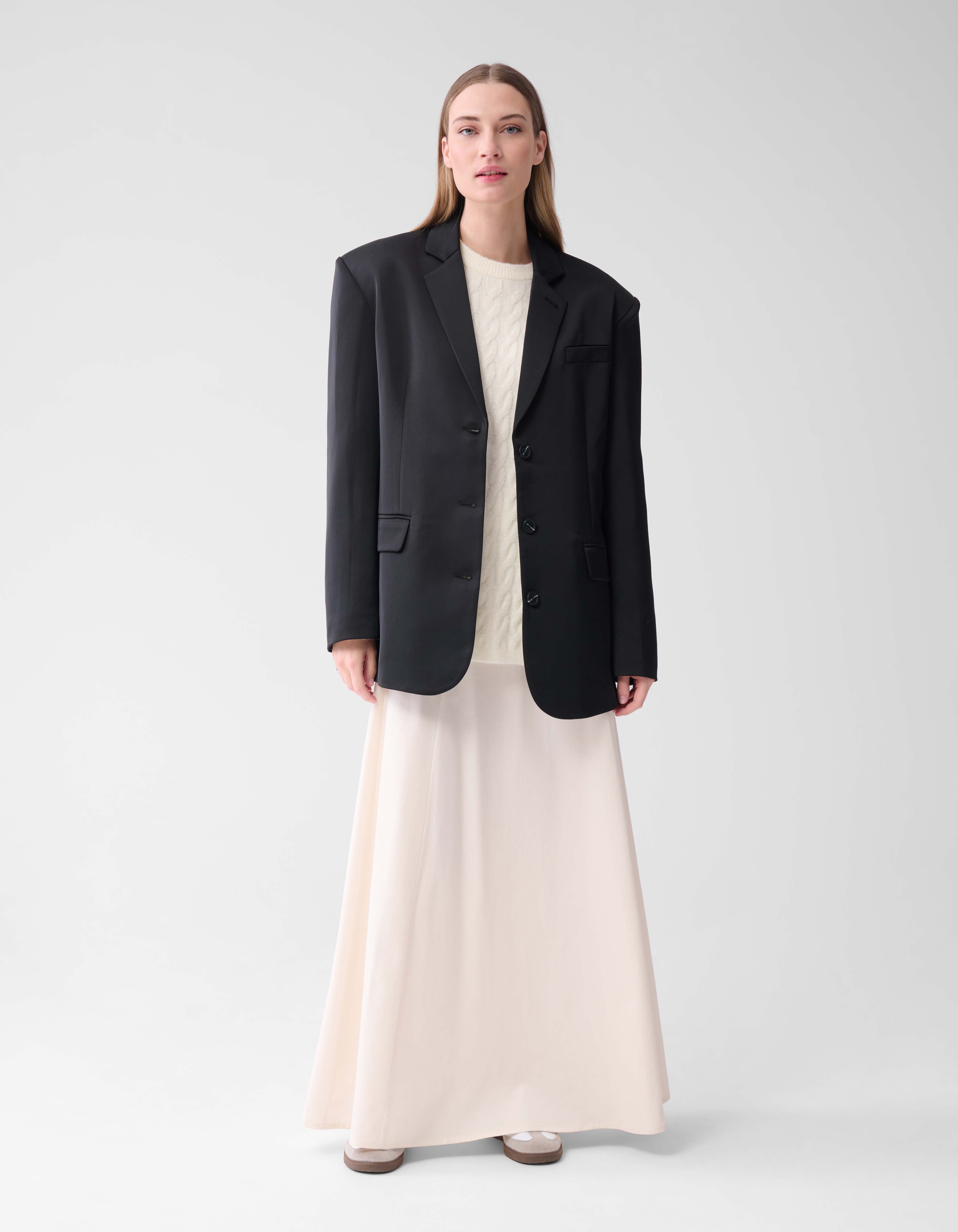 Maxi Rok Gebroken Wit By Lonneke SHOEBY WOMEN