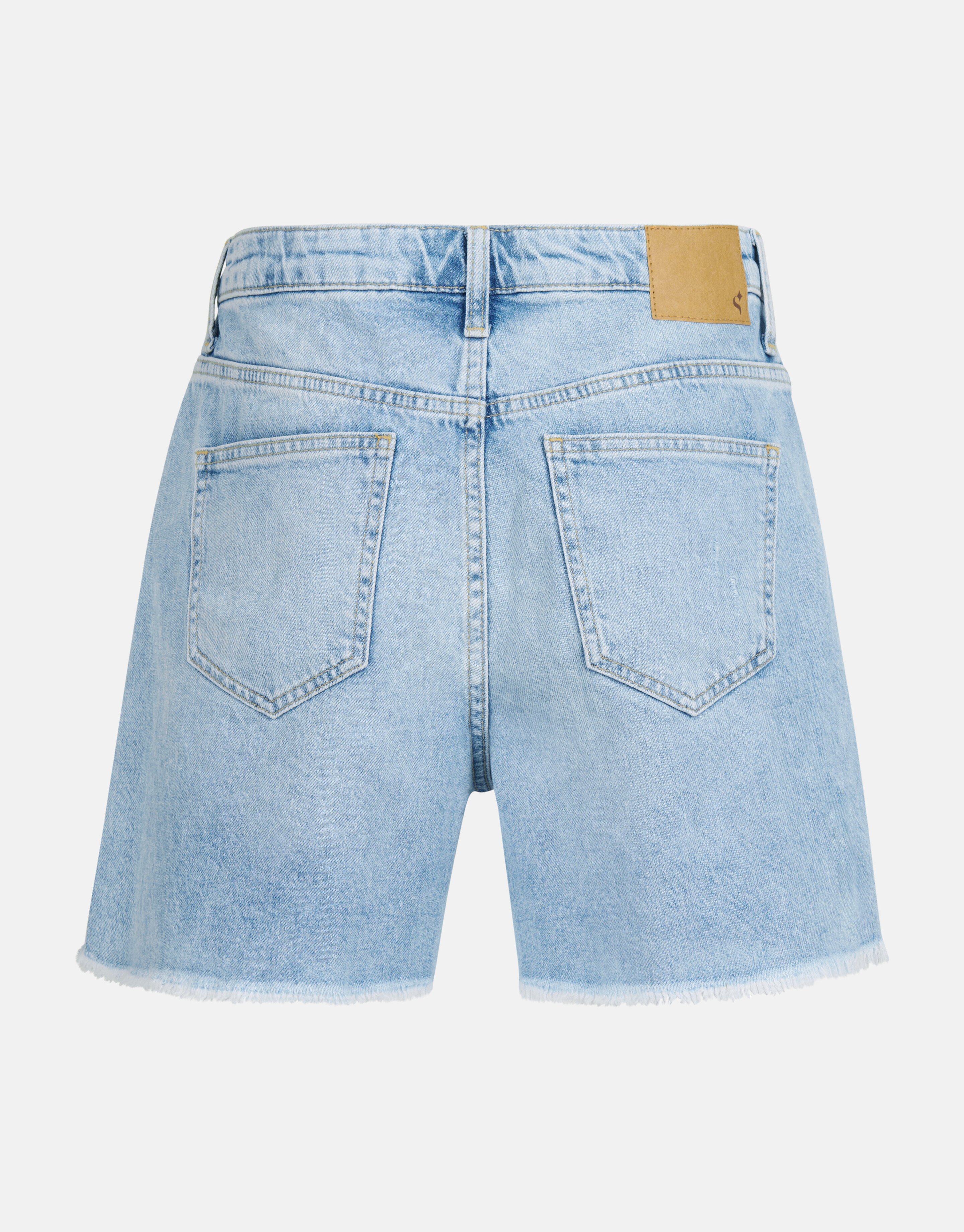 Tapered Fit Denim Short Bleached SHOEBY WOMEN