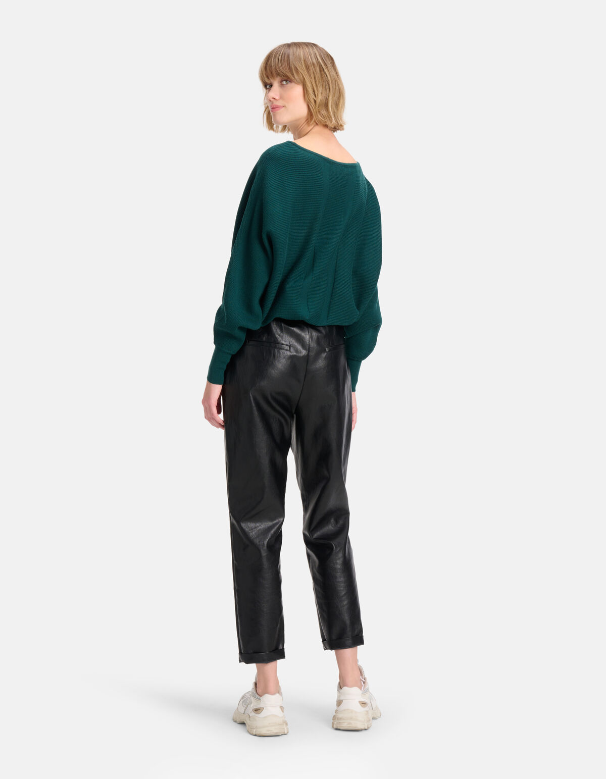 Oversized Trui Donkergroen SHOEBY WOMEN