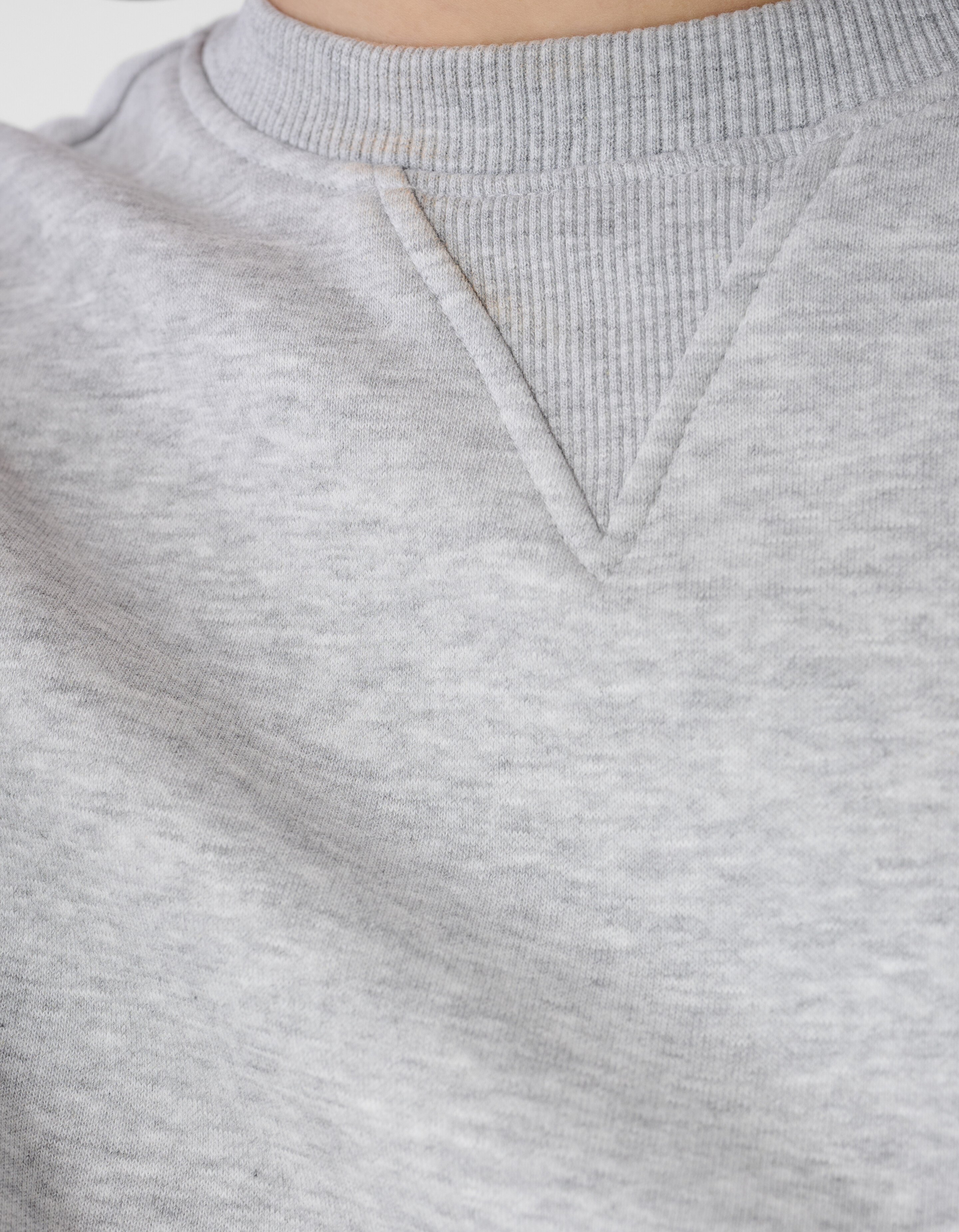 Oversized Big Sleeve Sweater Lichtgrijs SHOEBY WOMEN