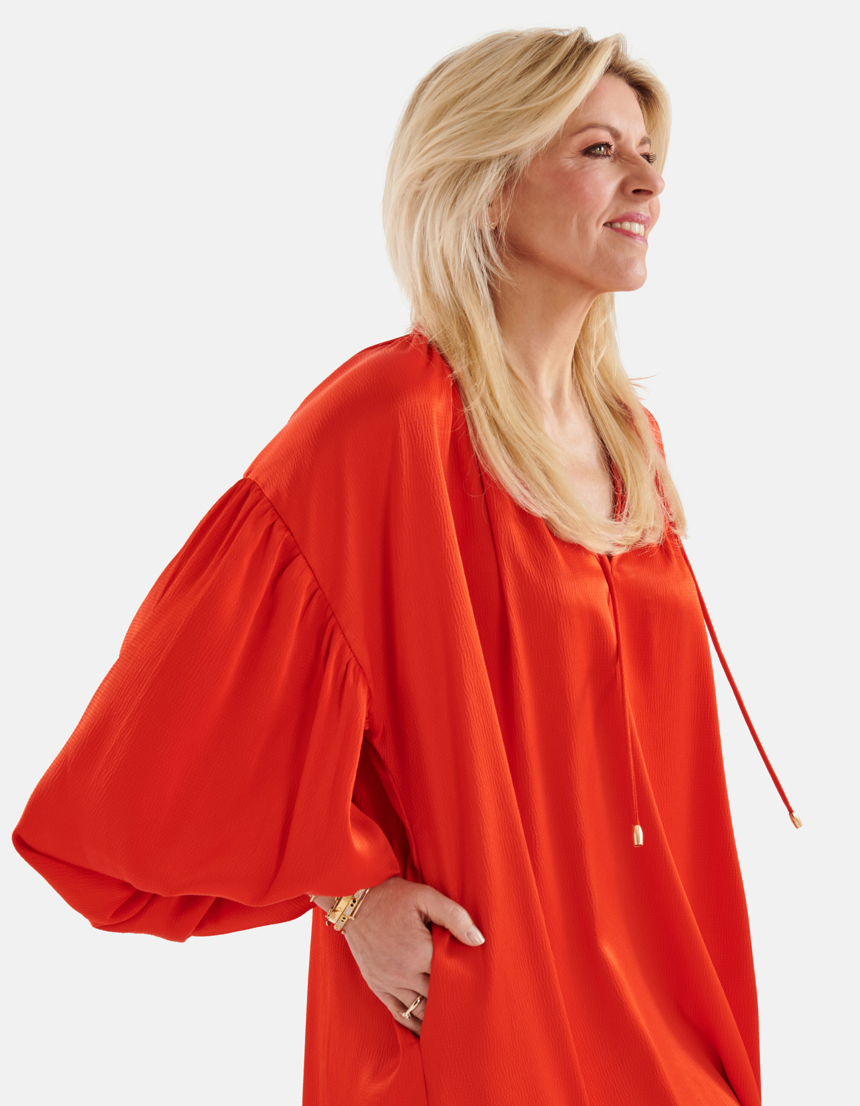 Solid Jurk Rood By Lonneke SHOEBY WOMEN