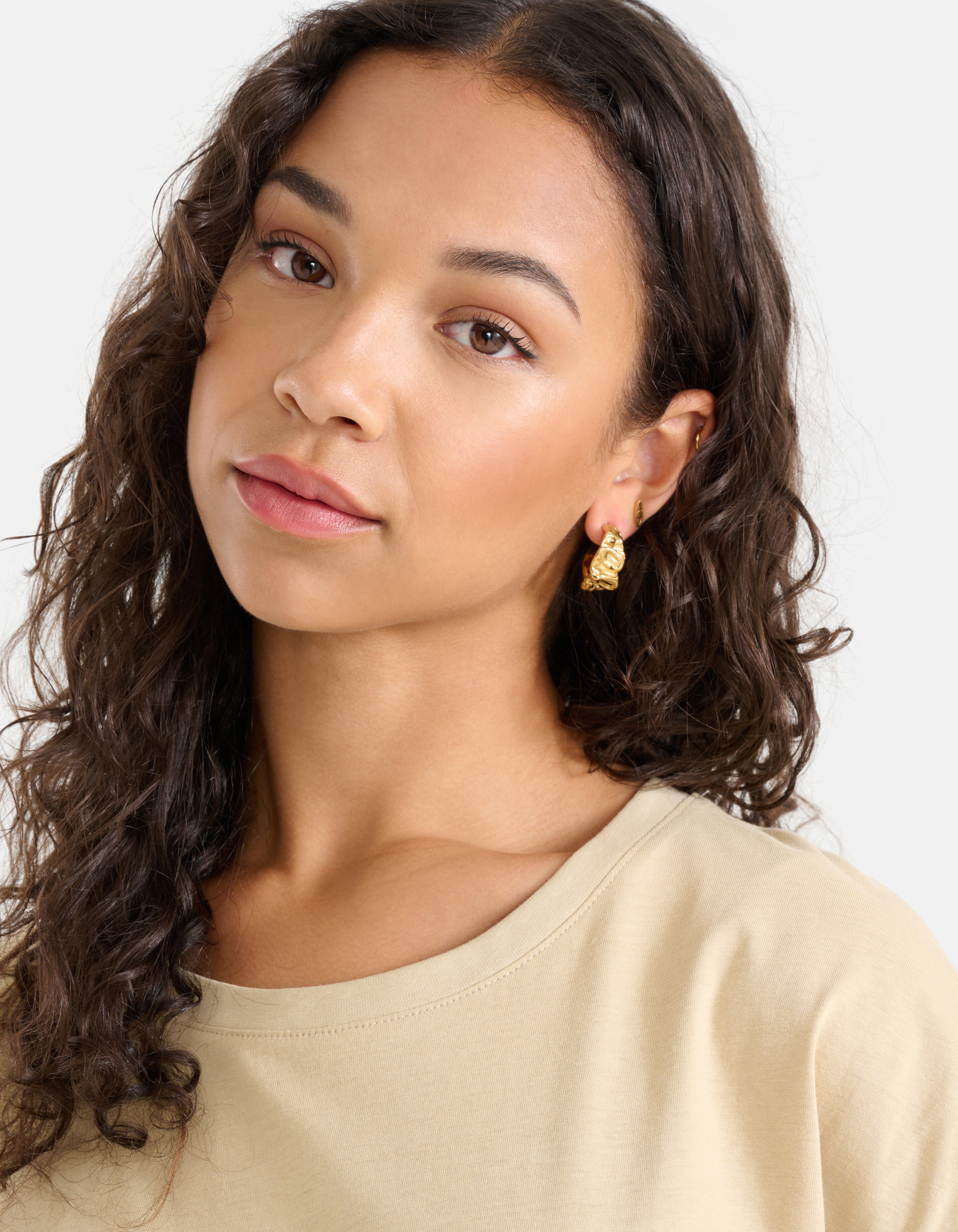 Bulky Hoops Oorbellen Goud SHOEBY ACCESSOIRES