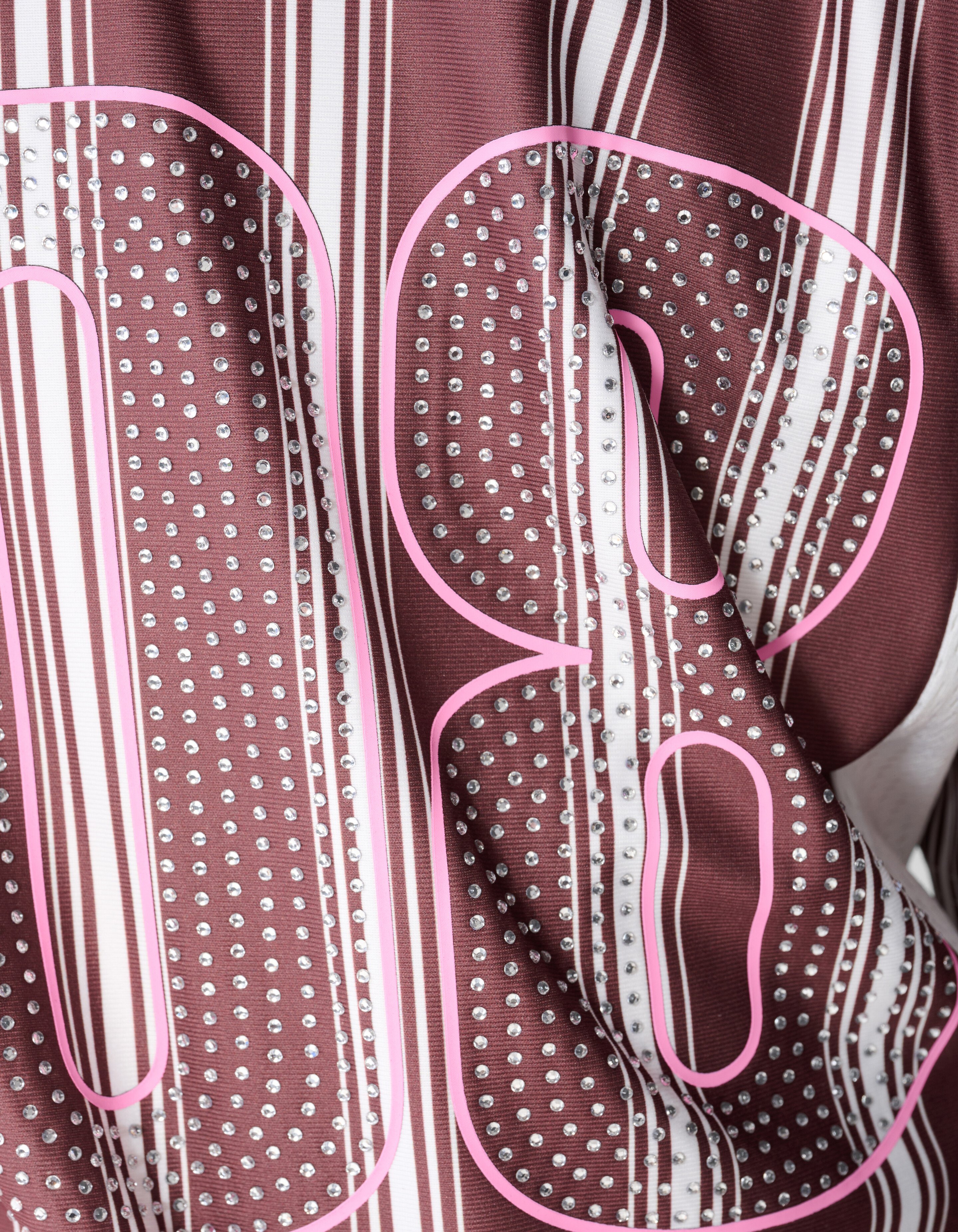 Strass Sporty T-shirt Bruin SHOEBY GIRLS