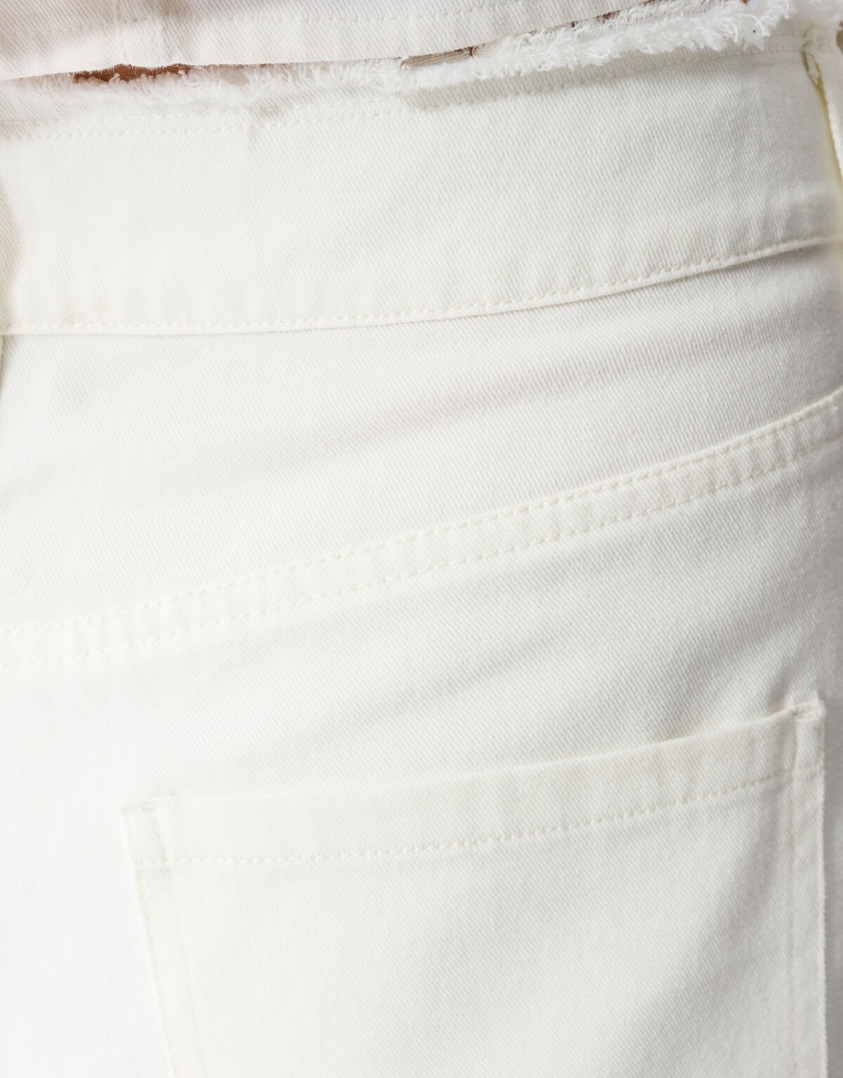 Wide Leg Fit Jeans Wit By Mieke SHOEBY WOMEN