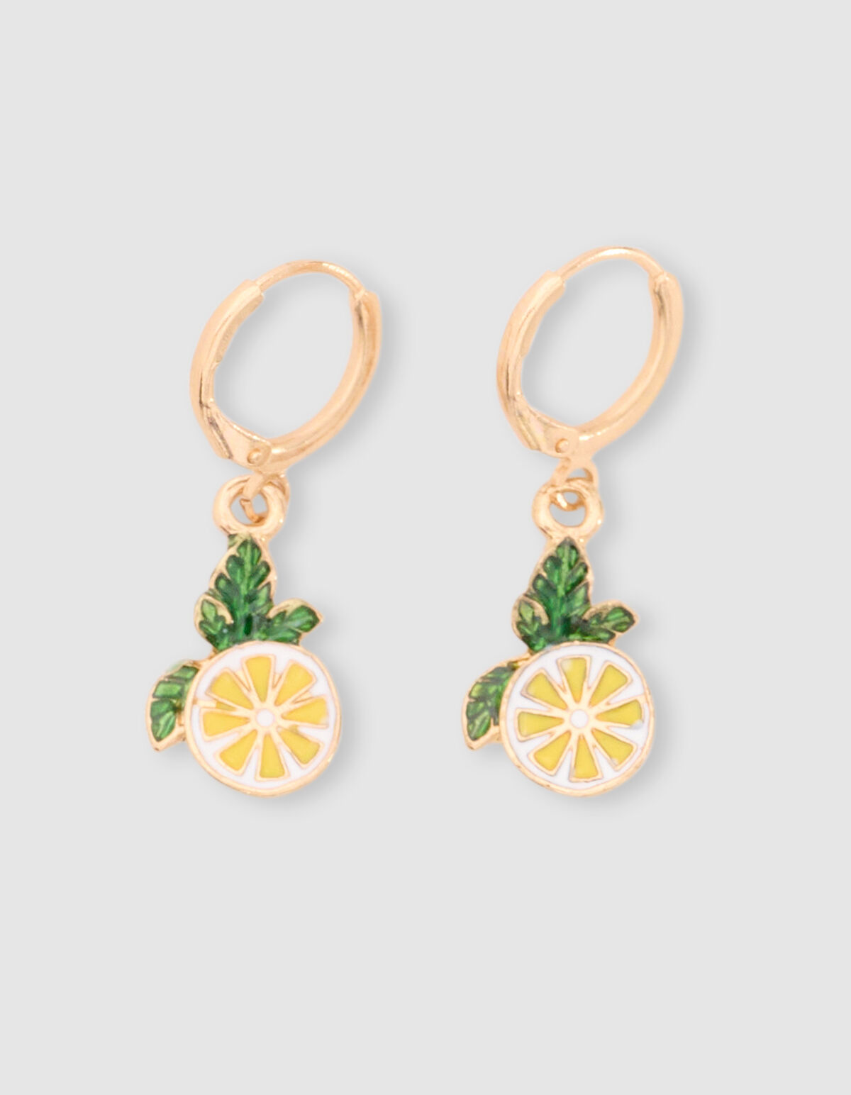 Lemon Oorbellen Goud SHOEBY ACCESSOIRES