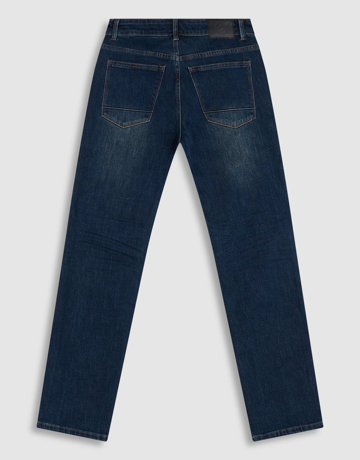 Slim Straight Fit Jeans Donkerblauw L34 SHOEBY MEN