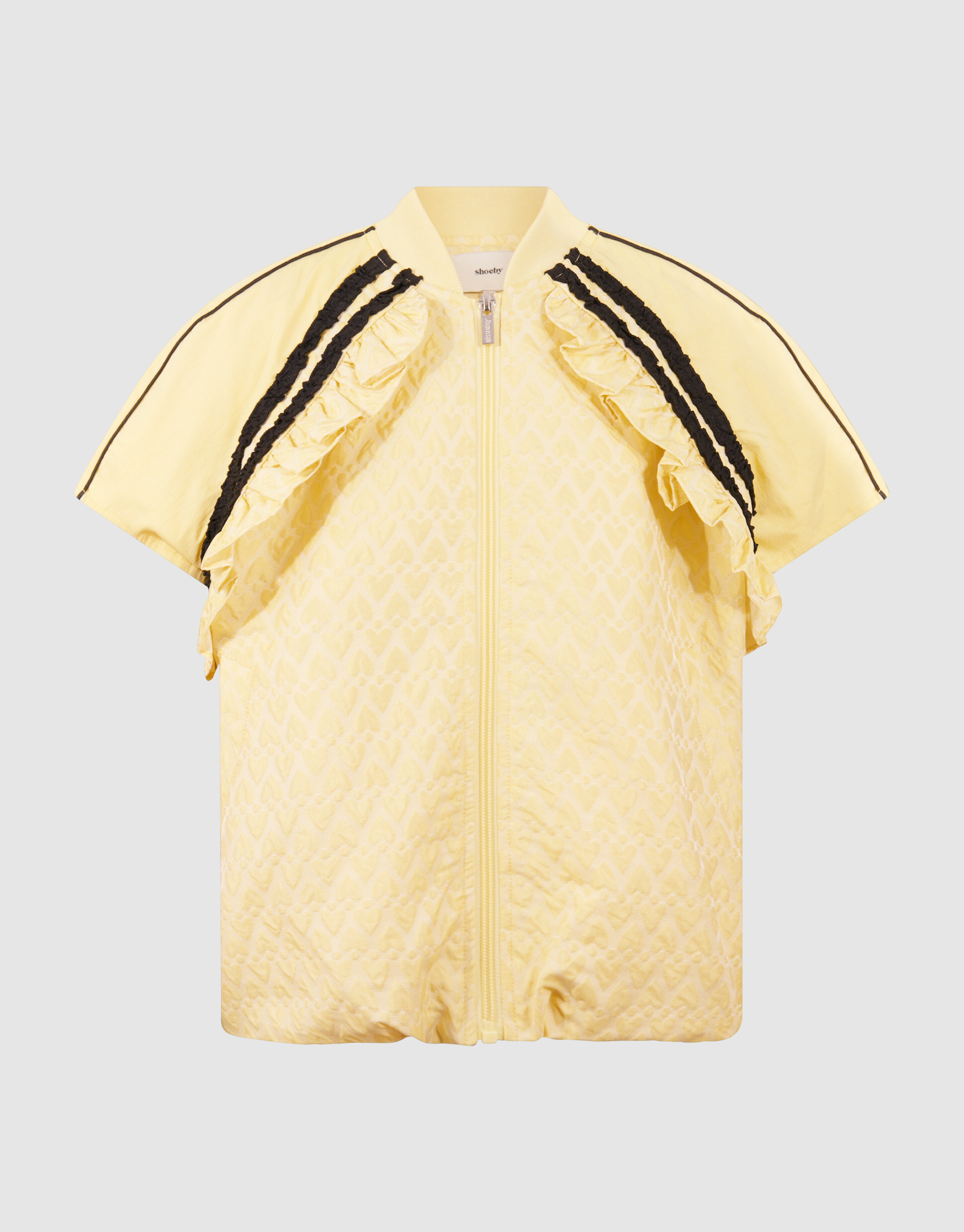 Ruffle Heart Jack Lichtgeel SHOEBY GIRLS