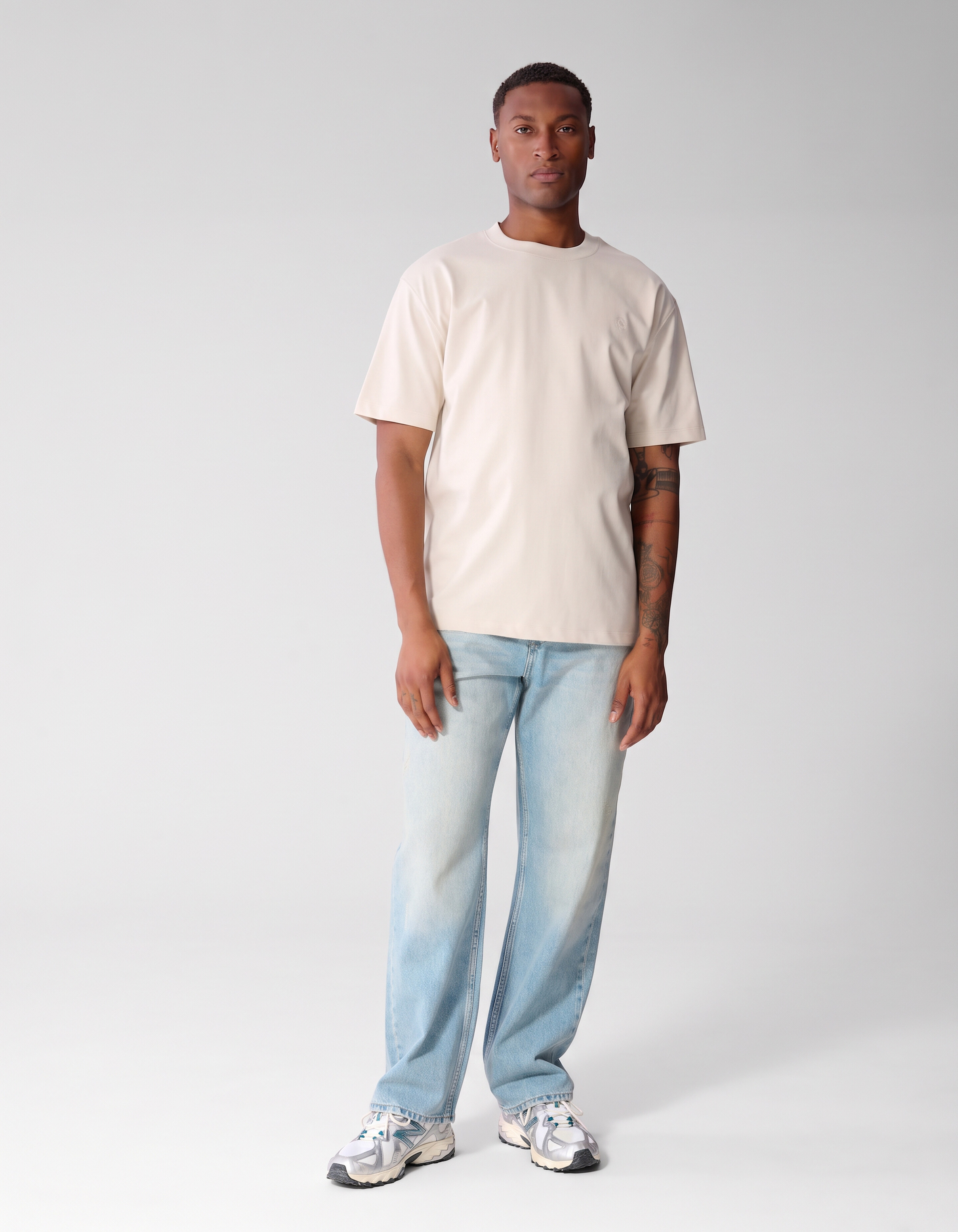 Keper Graphic T-shirt Zand SHOEBY MEN