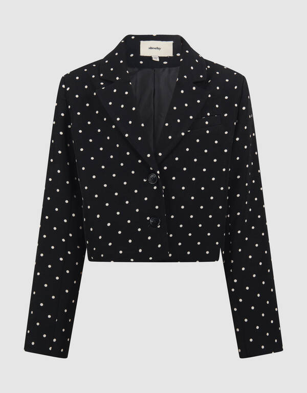 Stip Blazer Zwart SHOEBY GIRLS