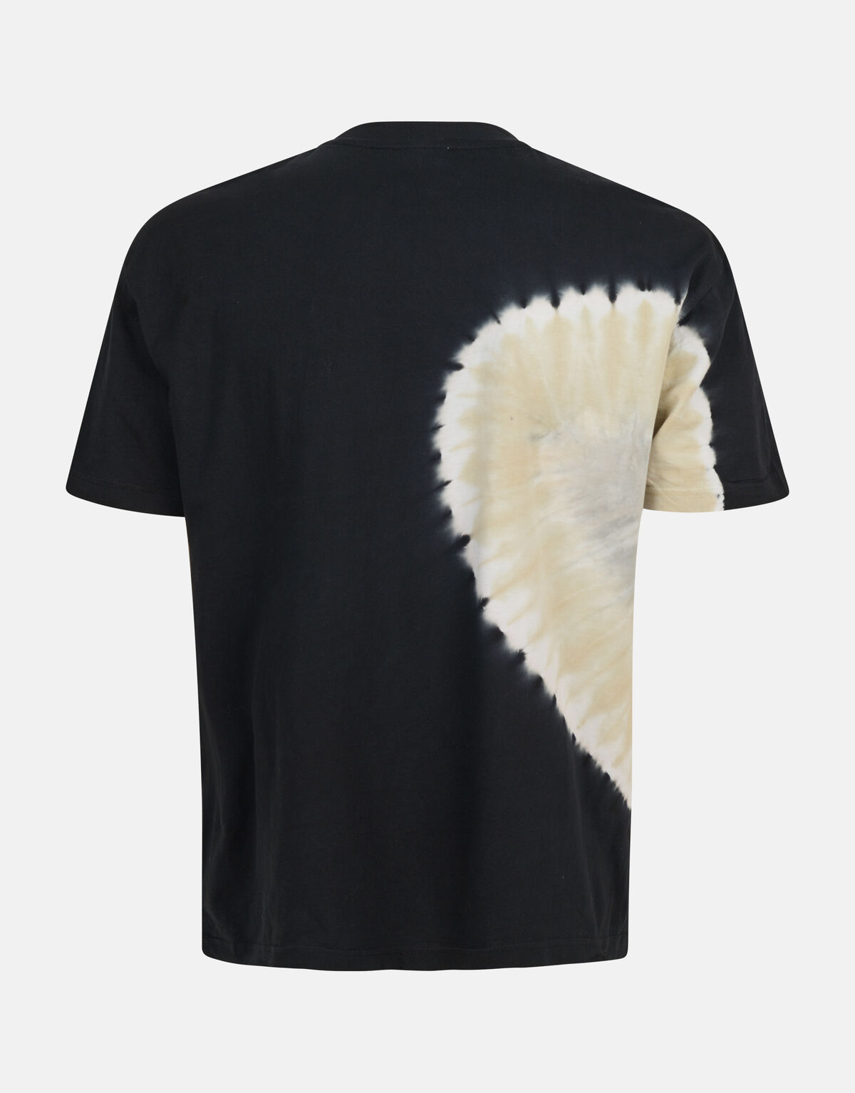Tie Dye Print T-shirt Zwart SHOEBY MEN