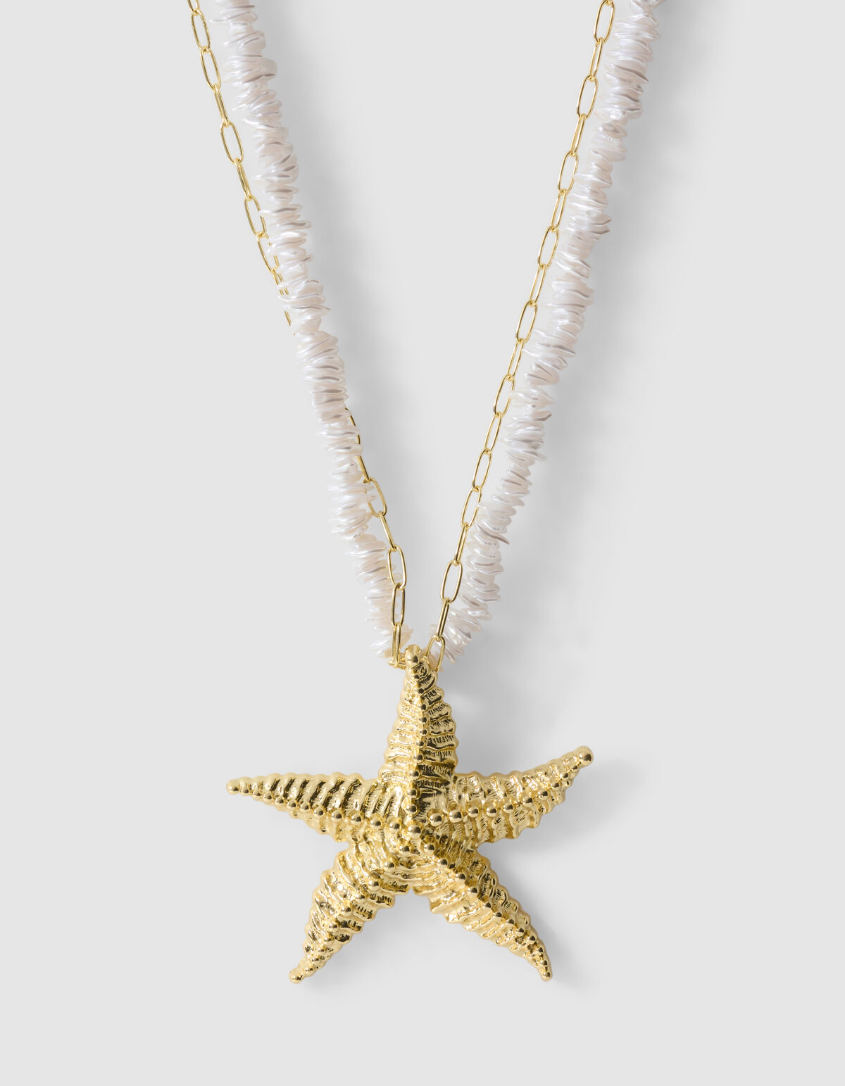 Seastar Ketting Gebroken Wit SHOEBY ACCESSOIRES