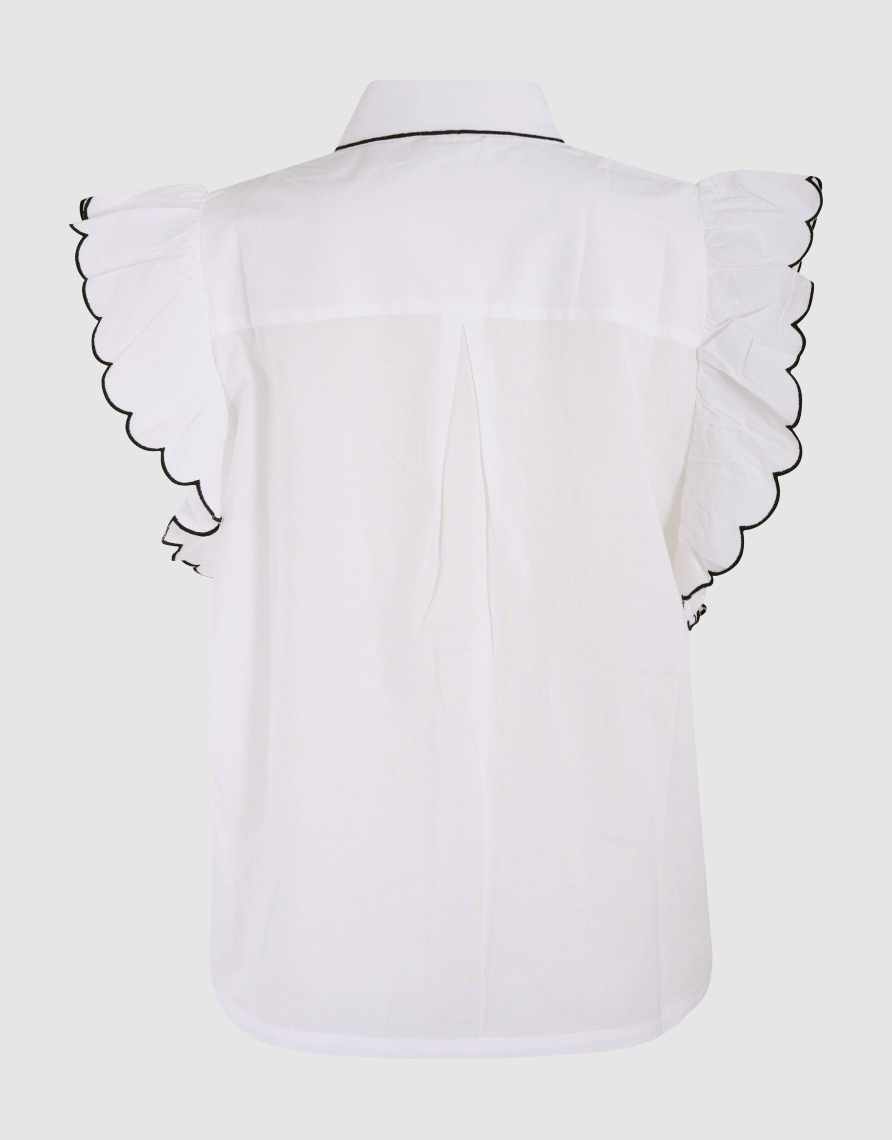 Embroidery Ruffle Top Wit SHOEBY WOMEN