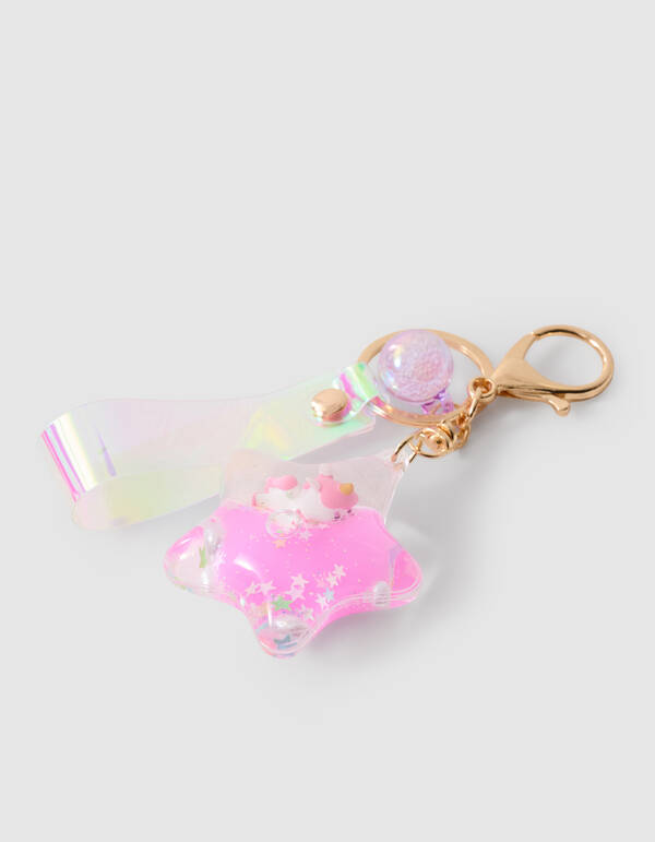 Unicorn Sleutelhanger Roze SHOEBY ACCESSOIRES