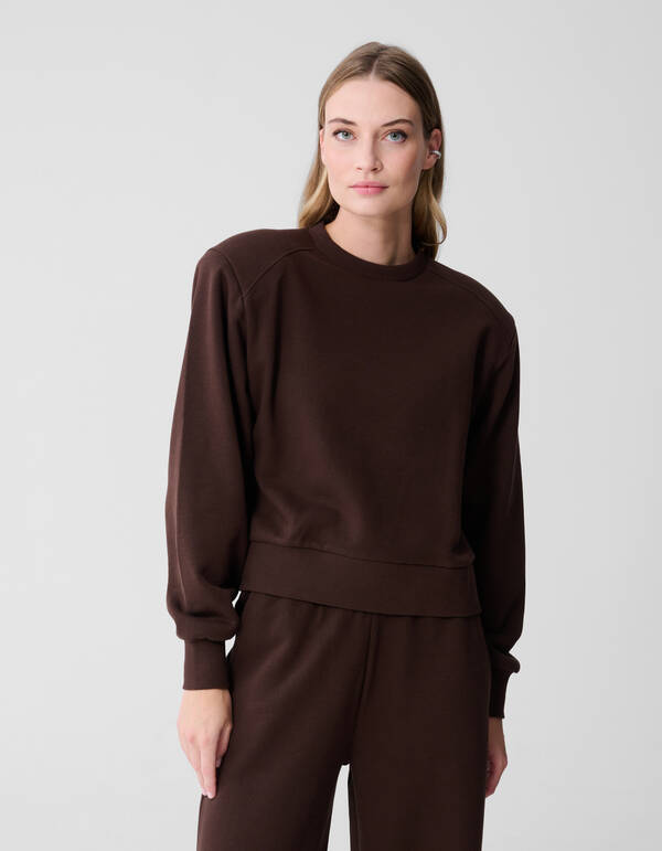 Big Shoulder Sweater Bruin SHOEBY WOMEN