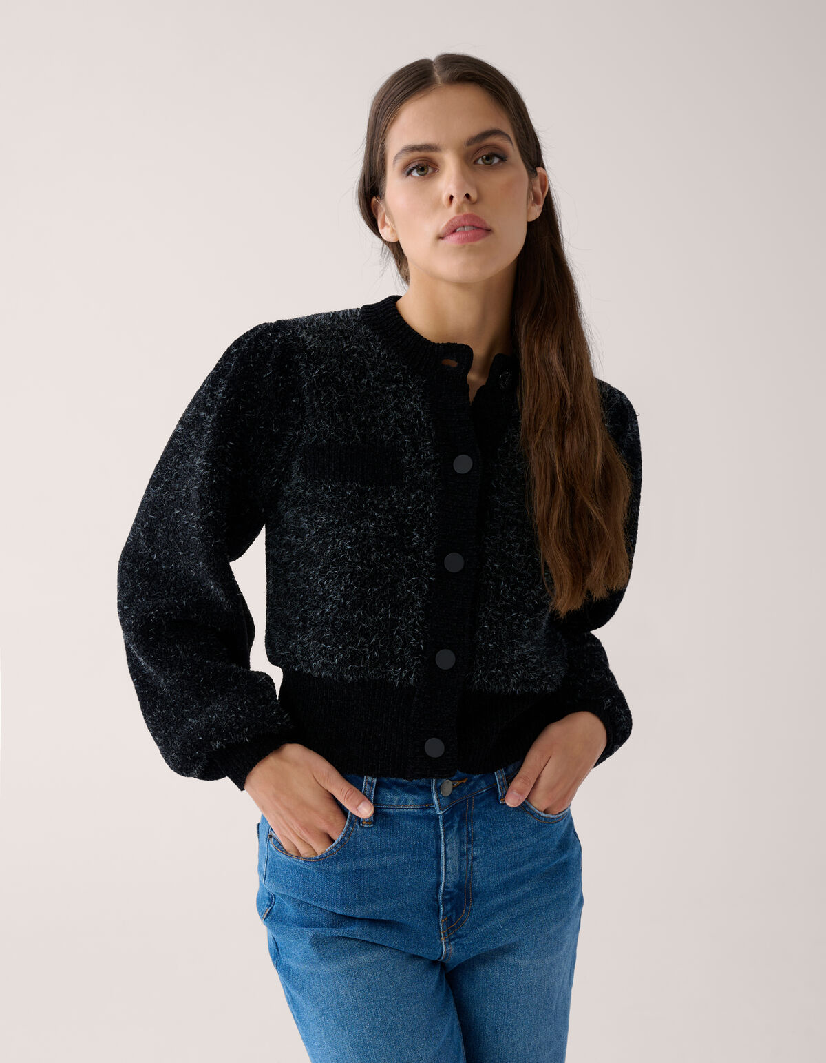 Soft Cropped Vest Zwart By Mieke SHOEBY WOMEN