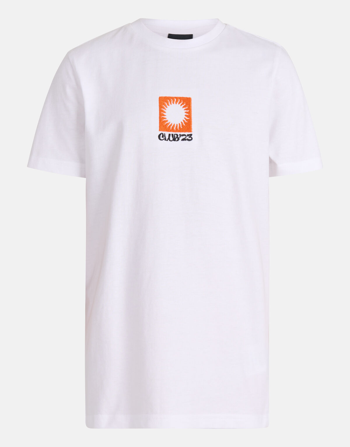 Embroidery T-shirt Wit SHOEBY BOYS