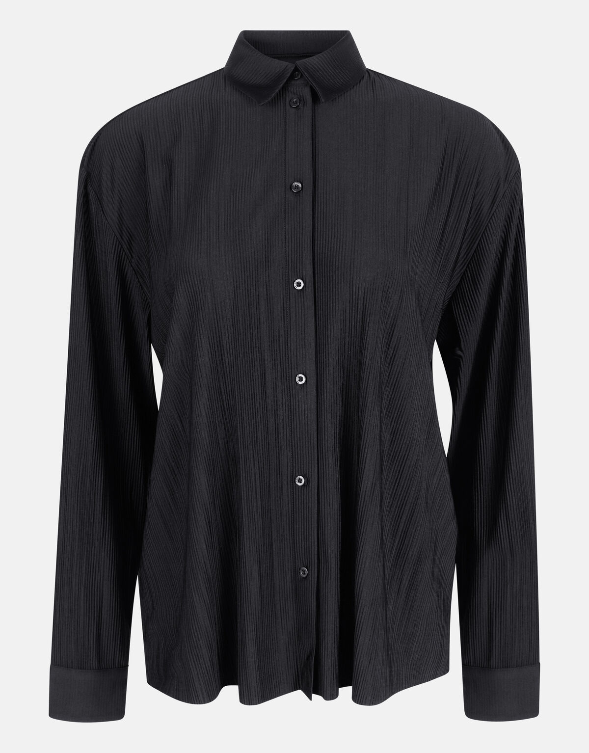 Crinkle Blouse Zwart SHOEBY WOMEN