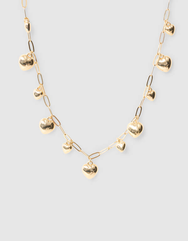 Heart Ketting Goud SHOEBY ACCESSOIRES