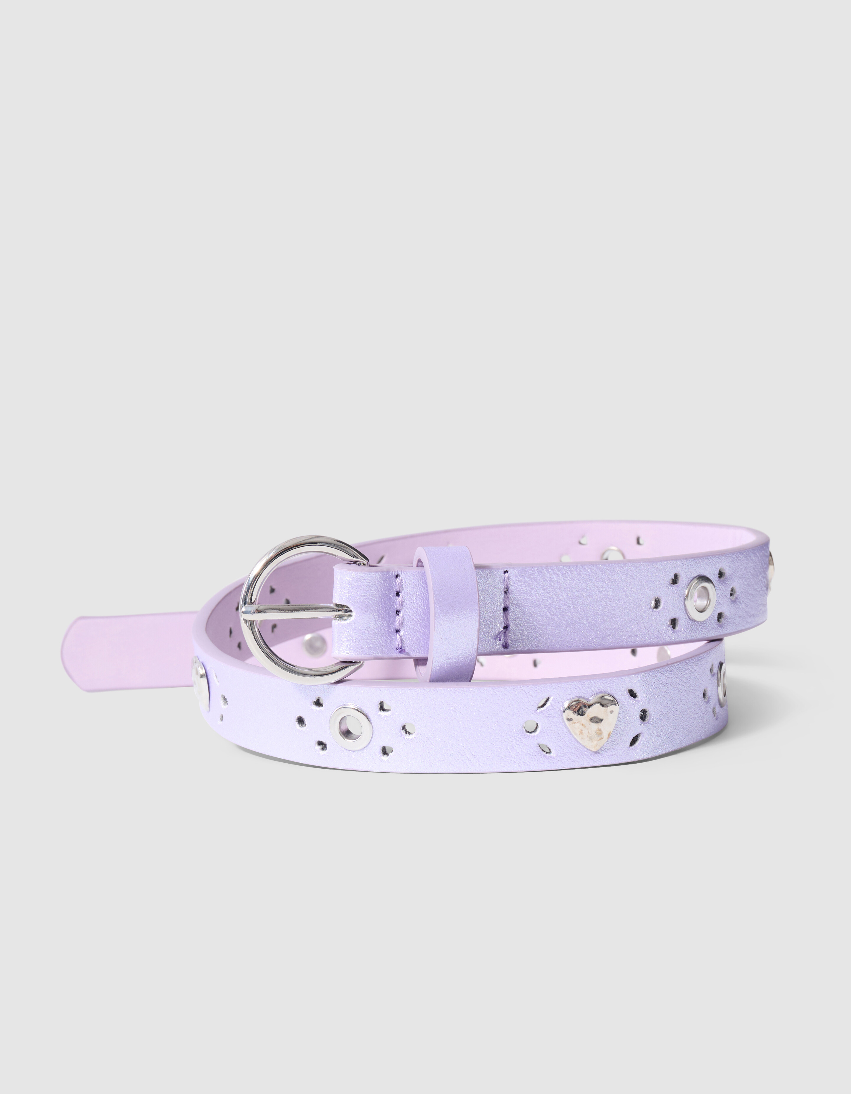 Heart Eyelet Riem Lichtpaars SHOEBY ACCESSOIRES