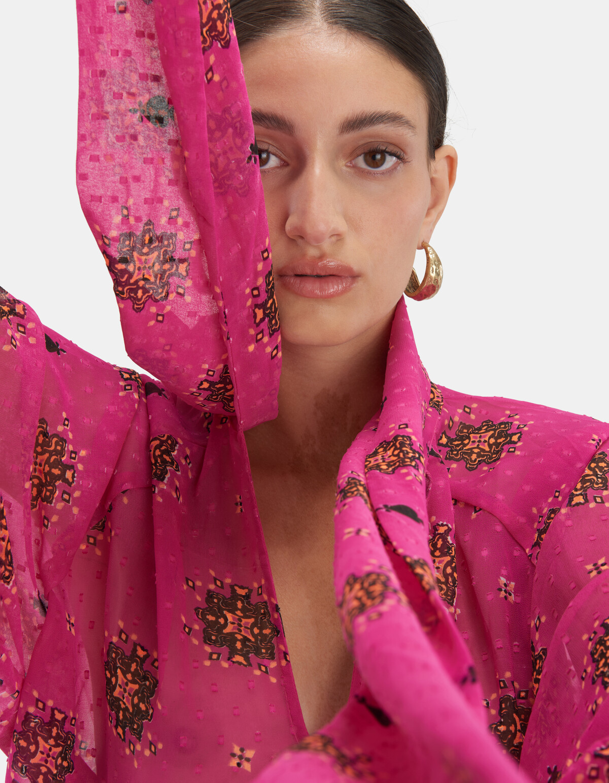 Polka Blouse by Fred van Leer