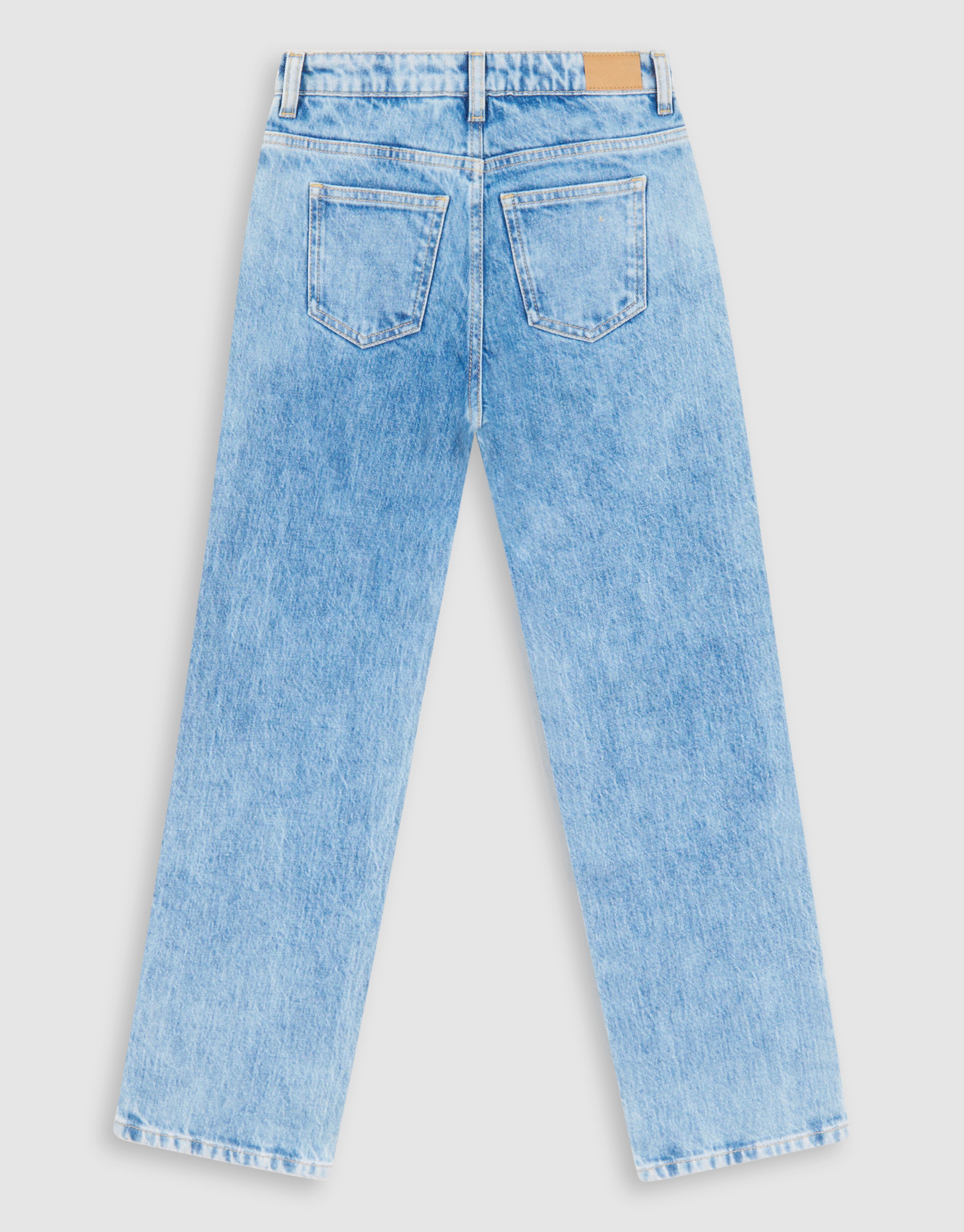 Strass Straight Fit Jeans Blauw SHOEBY GIRLS