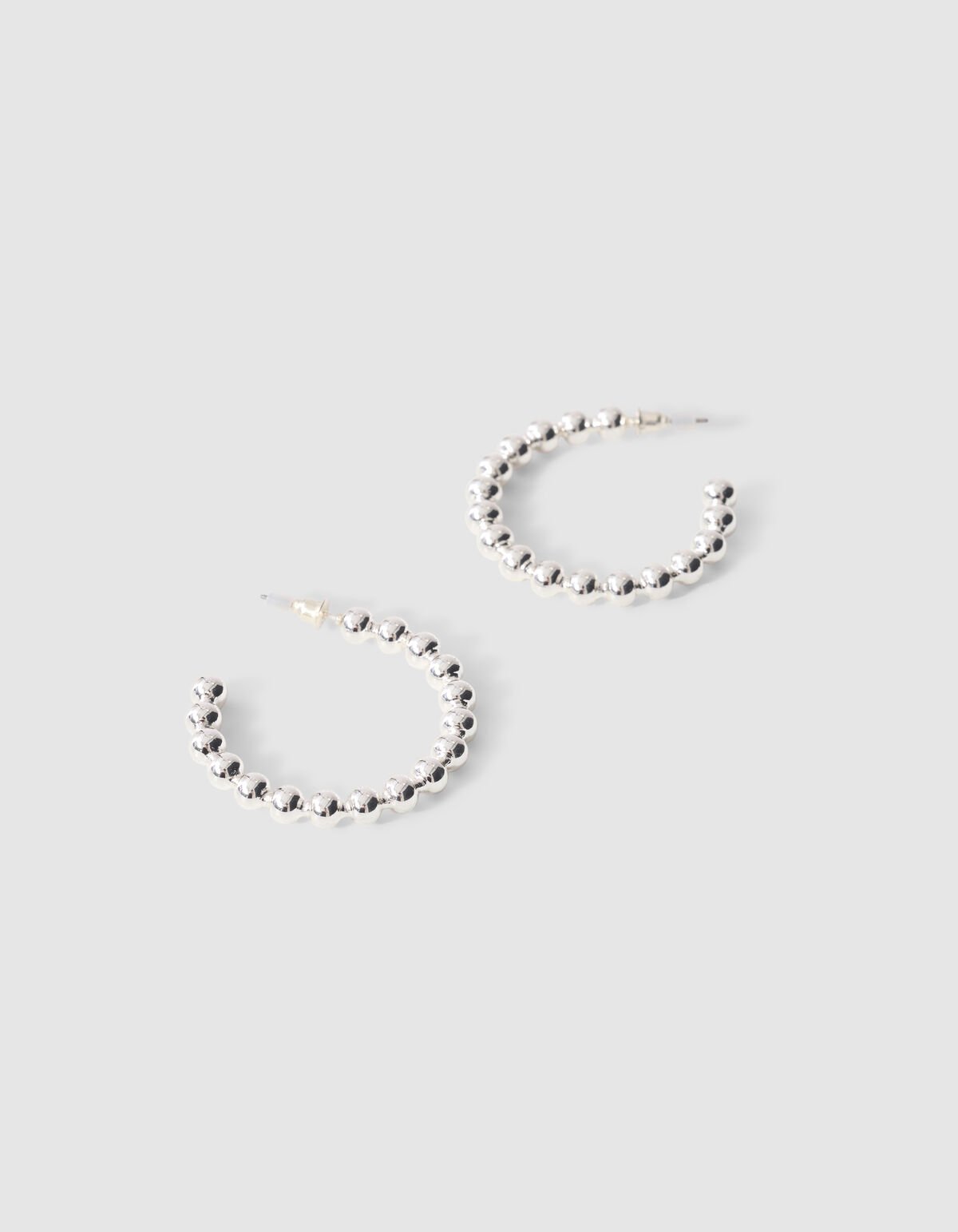 Small Bubble Hoop Oorbellen Zilver SHOEBY ACCESSOIRES