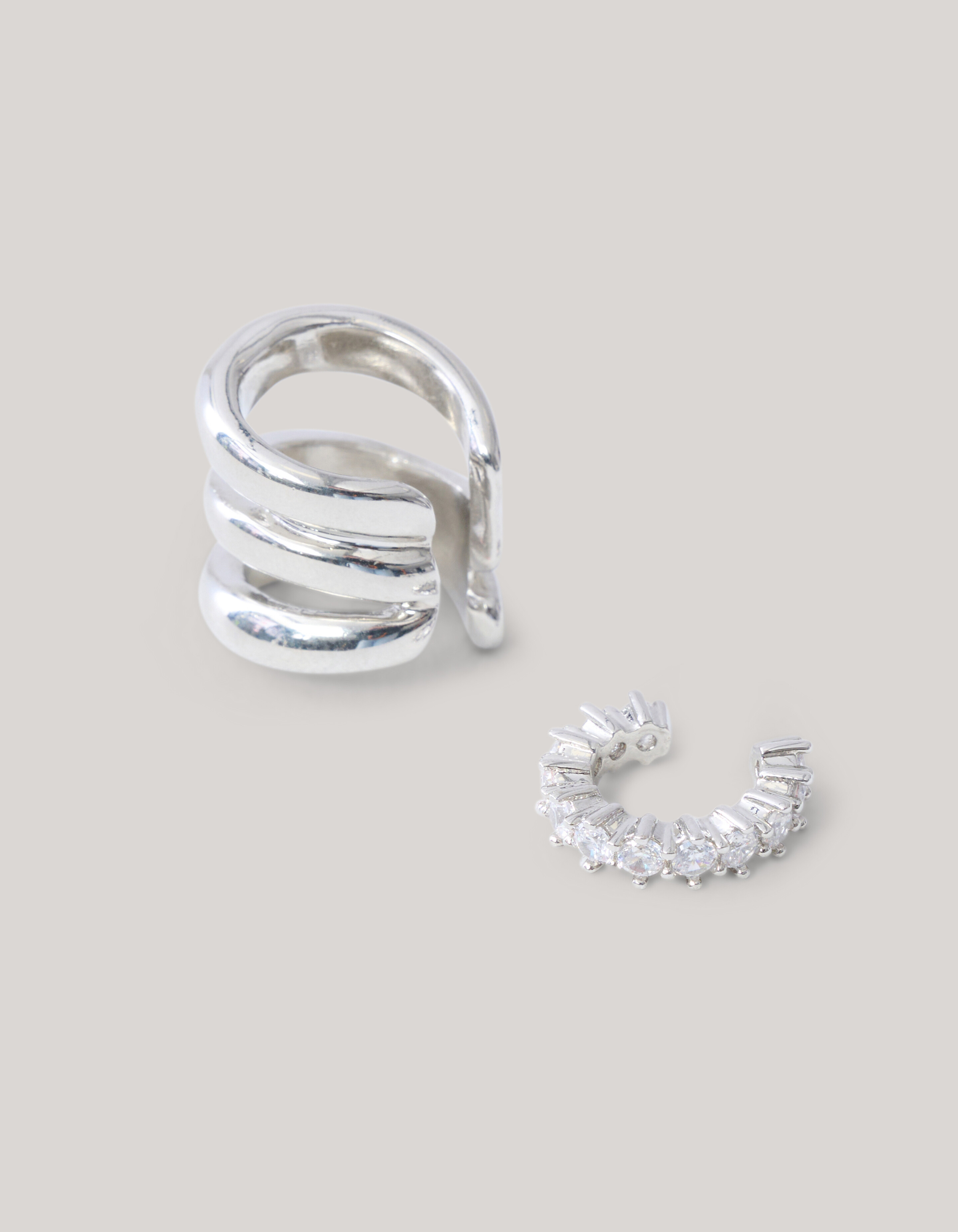 Earcuff Set Zilver By Monica SHOEBY ACCESSOIRES