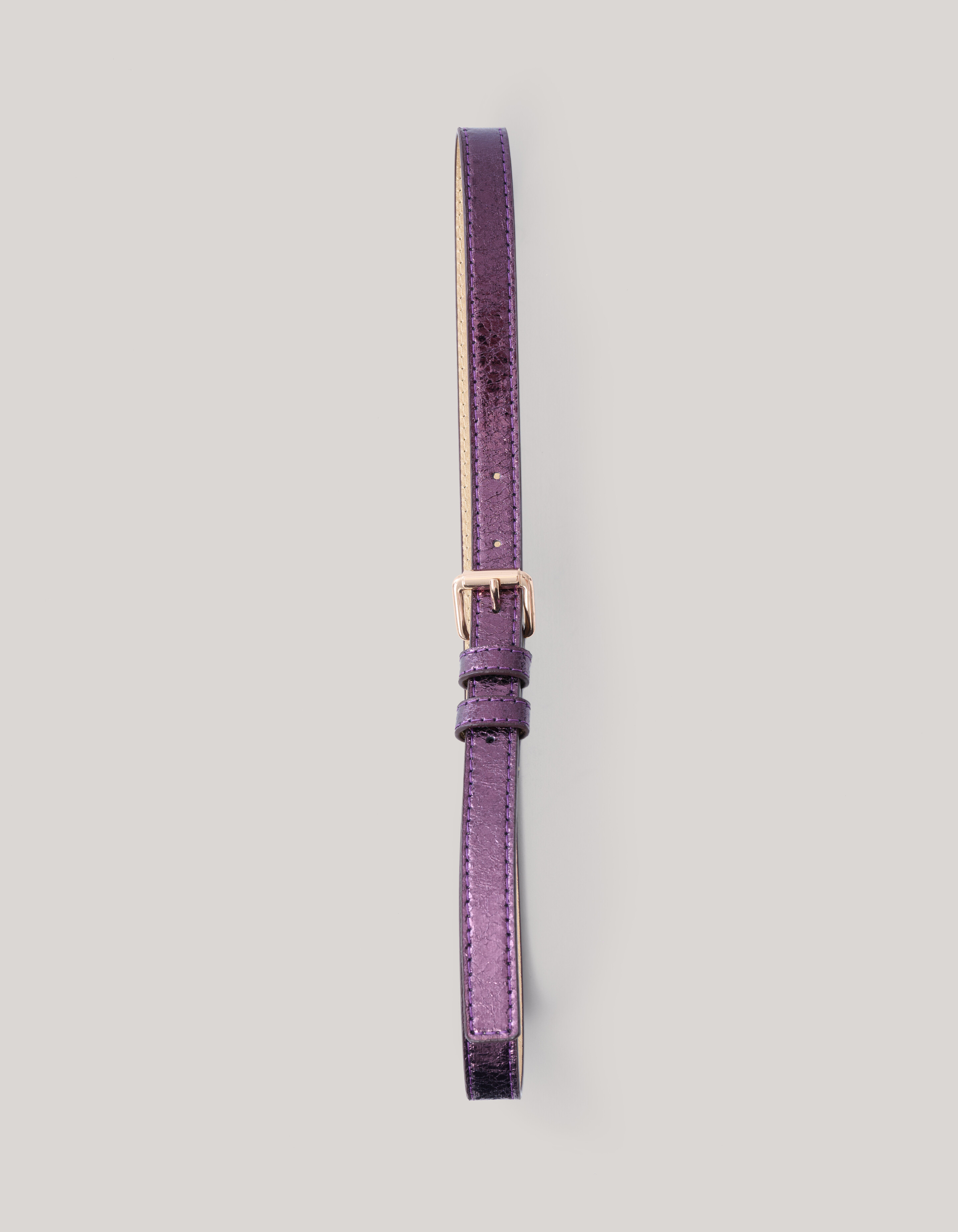 Metallic Riem Paars SHOEBY ACCESSOIRES